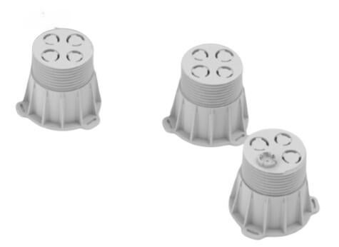 Lot de 3 pieds pour receveur Onyx
