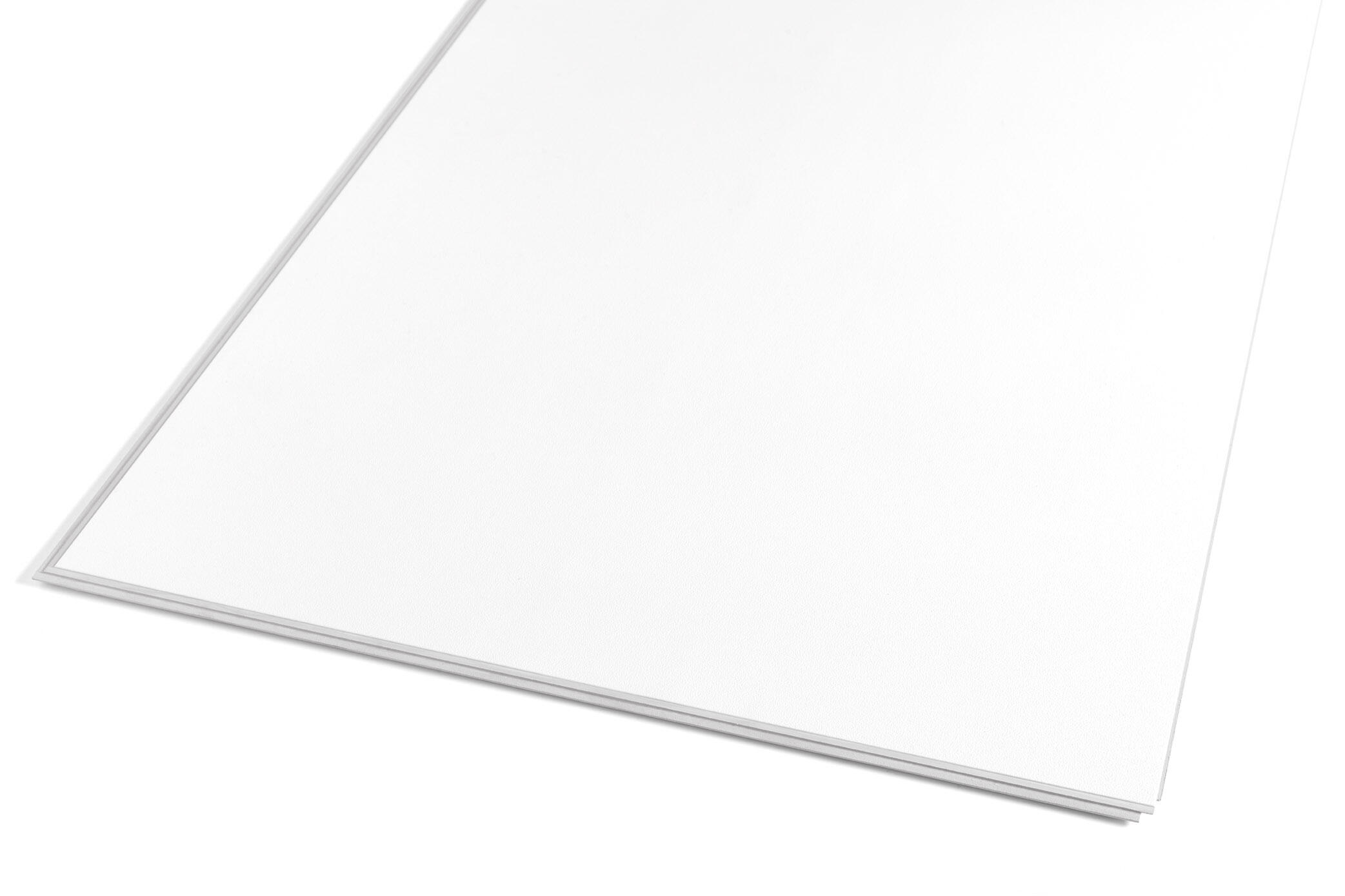 Dalle murale PVC Blanc mat RENOWALL ARTENS, L.70 x l.40 cm x Ep. 4,2 mm - 8