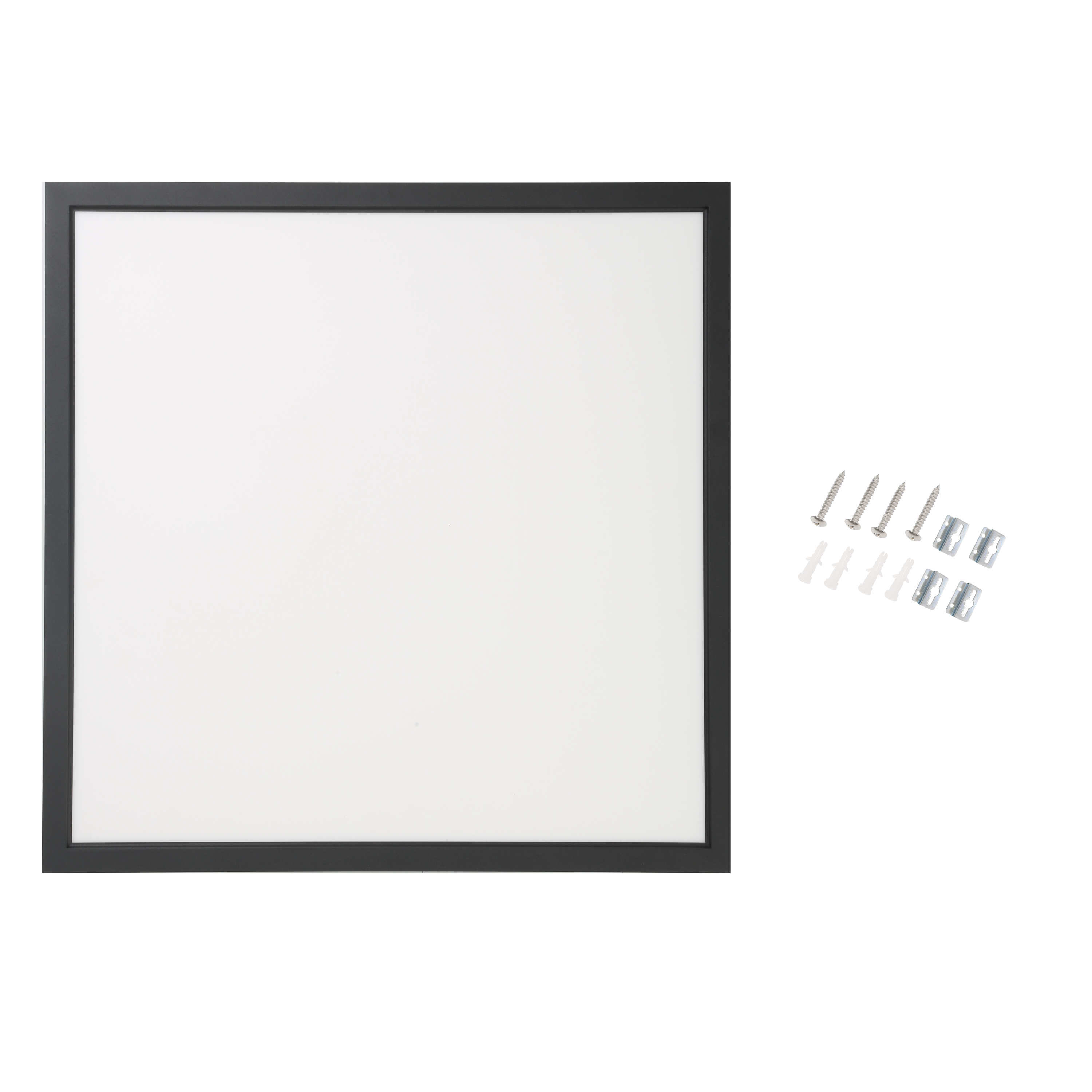 Panneau LED Anvik, 59.5 x 59.5 cm, blanc neutre, noir INSPIRE - 6