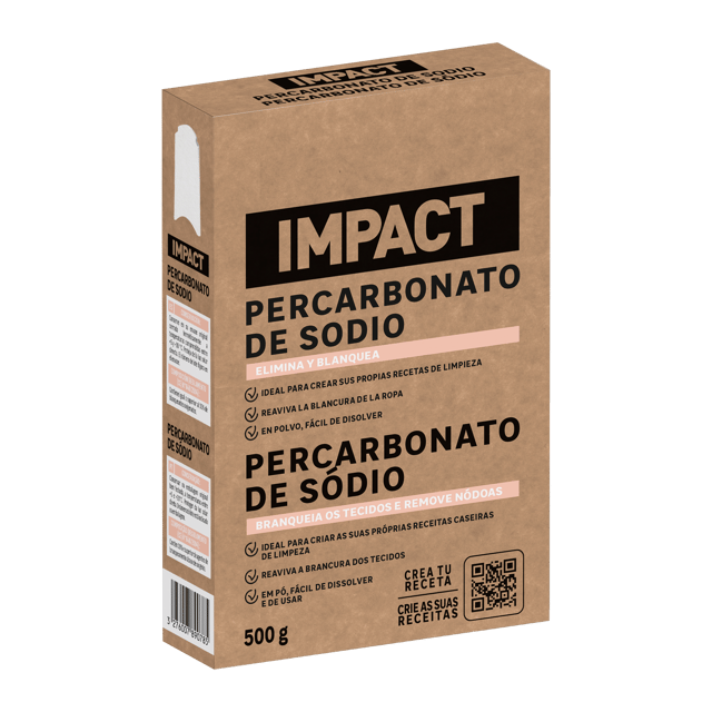 Branqueador de Roupa IMPACT Percarbonato de Sódio 500GR