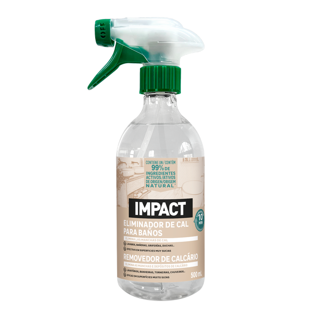 Limpiador desincrustante natural baño IMPACT 500ml