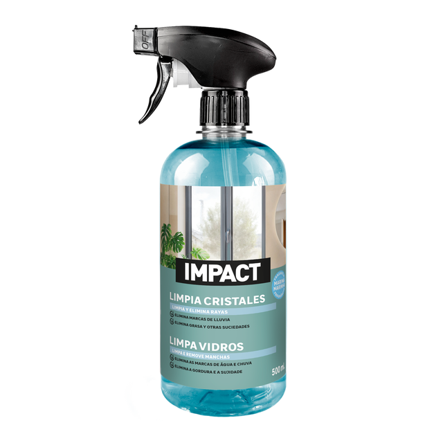 Spray limpa vidros 500 ml Impact