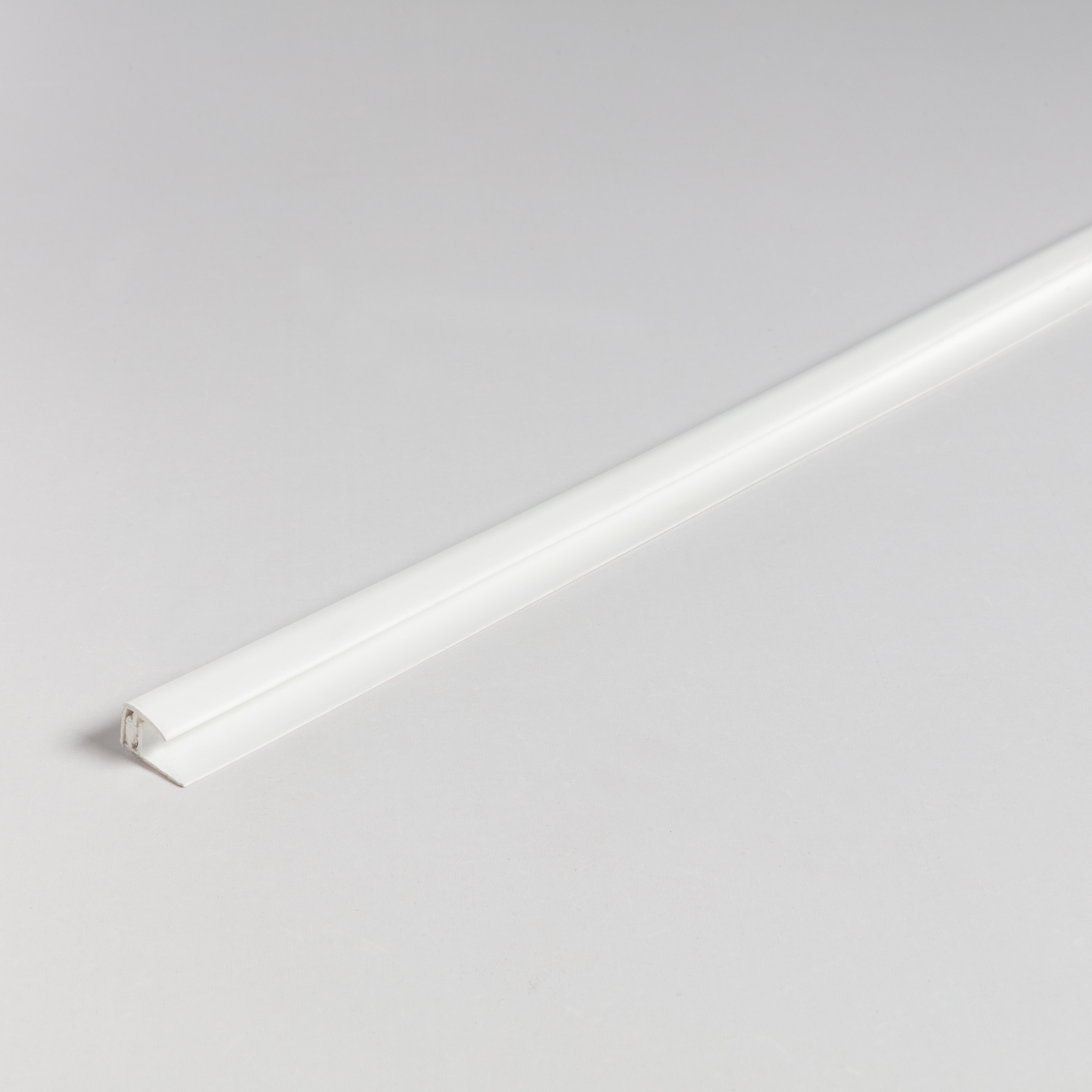 Perfil PVC click branco 260x1,2cm - 3
