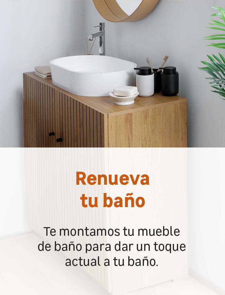 Banner muebles baño