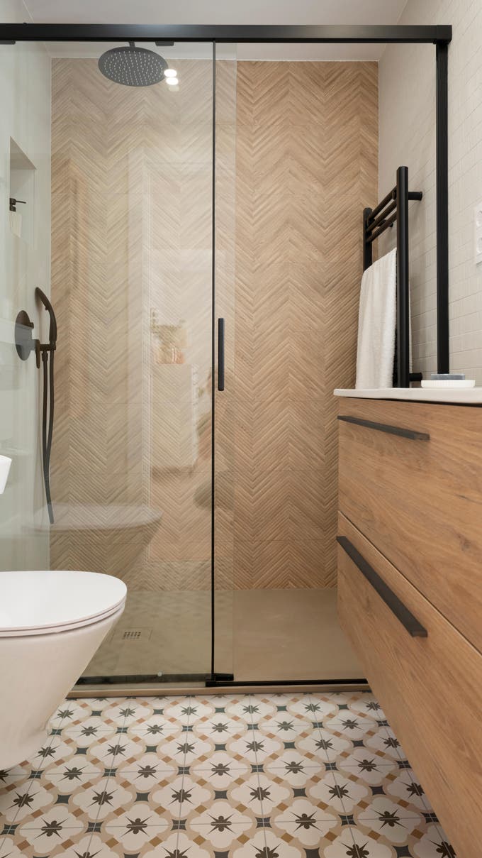 baño madera