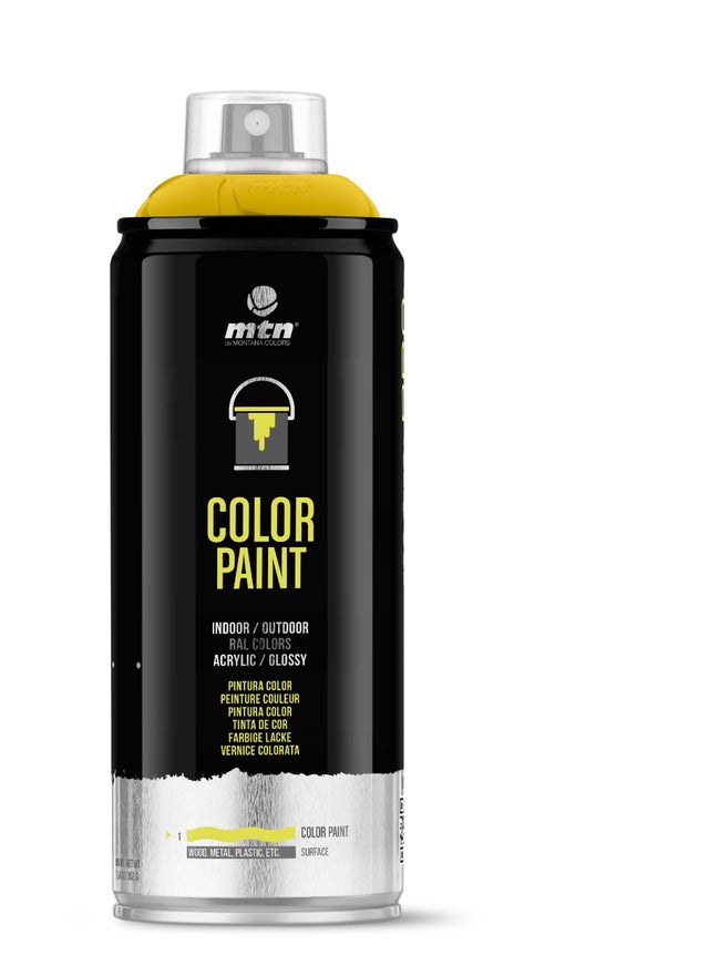 SPRAY BRILHANTE MONTANA 400ML AMARELO TRÁFEGO
