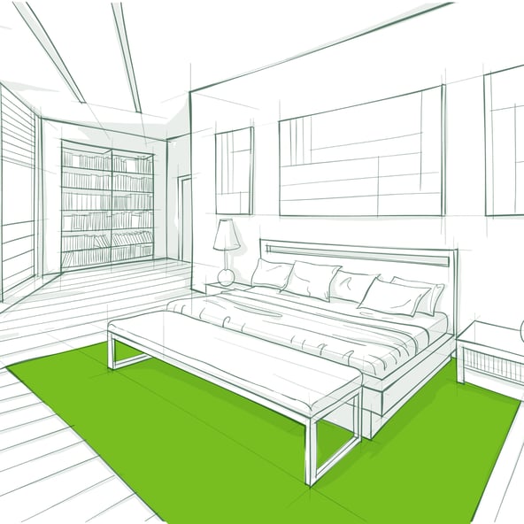 jak dobrać rozmiar dywanu do wnętrza?