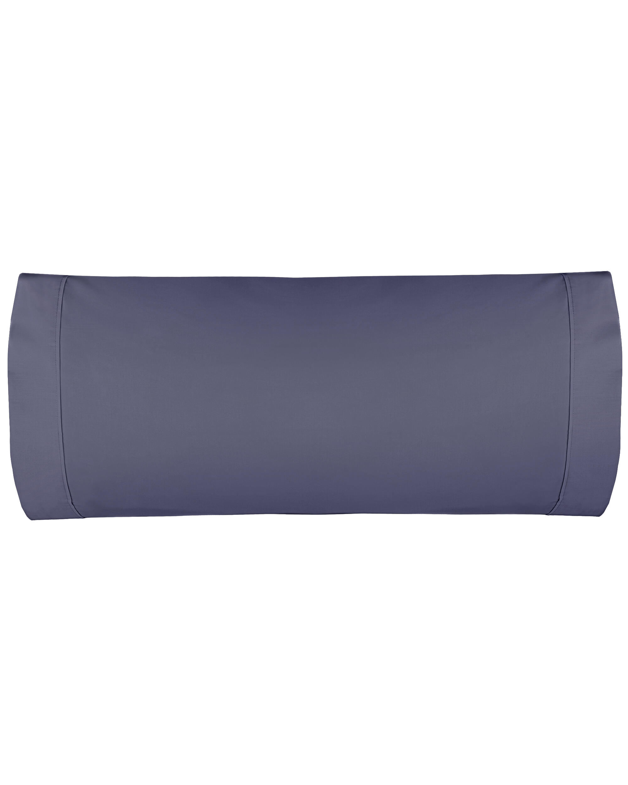 Funda de almohada algodón open azul indigo 145 hilos 45 x 100 cm para cama de 80 cm