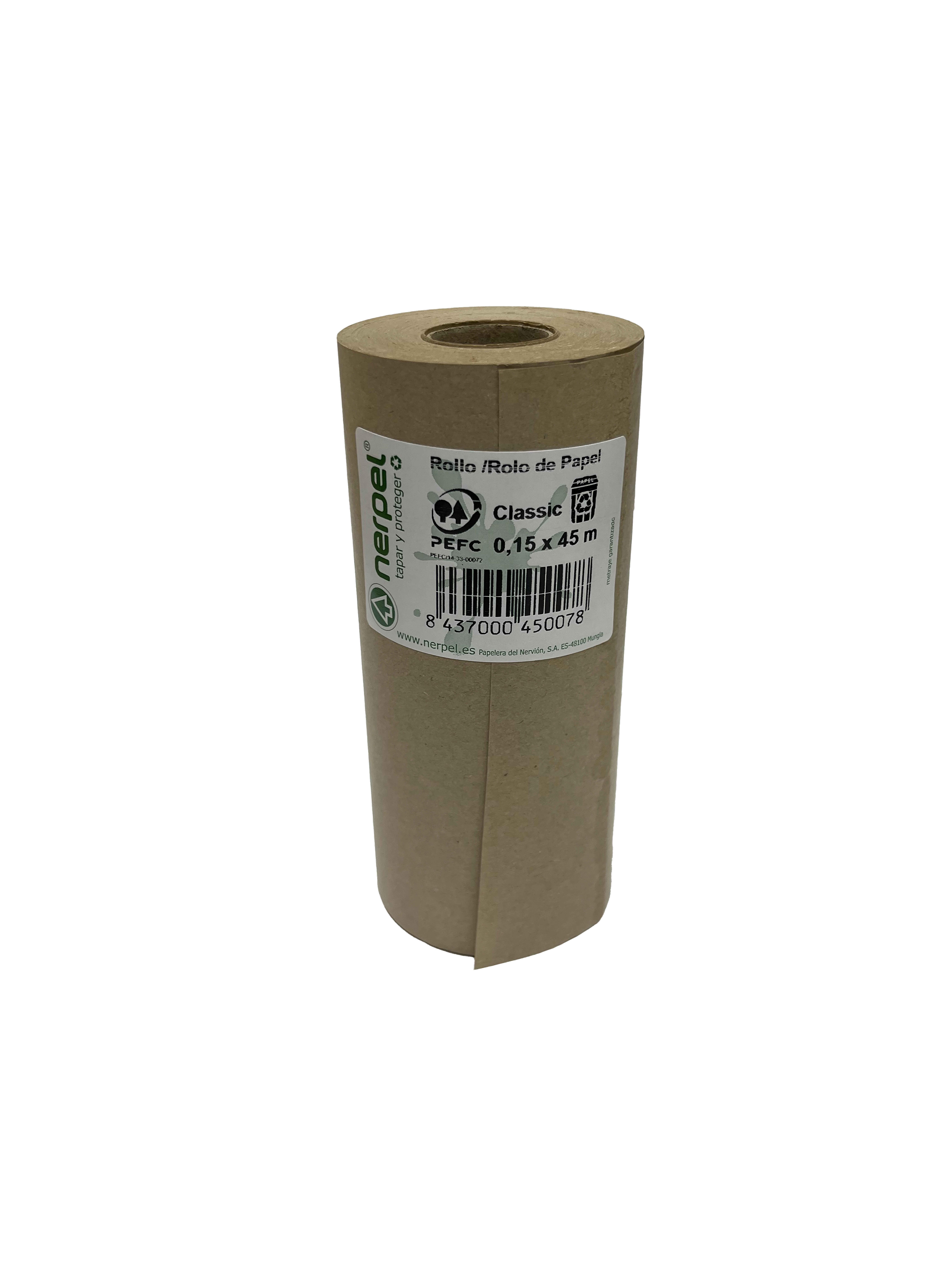 ROLO DE PAPEL DE PRTEÇÃO CLASSIC NERPEL 0,90MX45M - 2