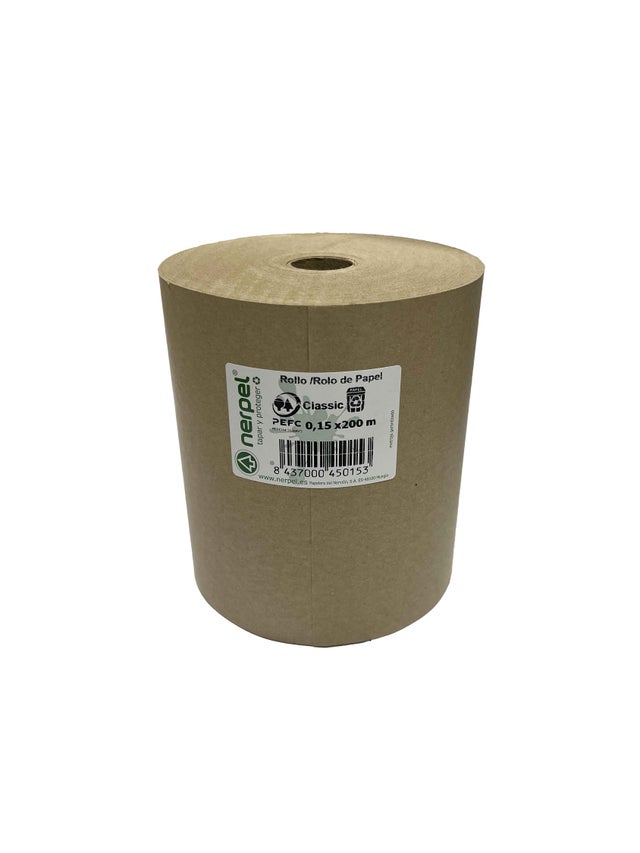 ROLO DE PAPEL DE PROTEÇÃO CLASSIC NERPEL 0,15MX200M