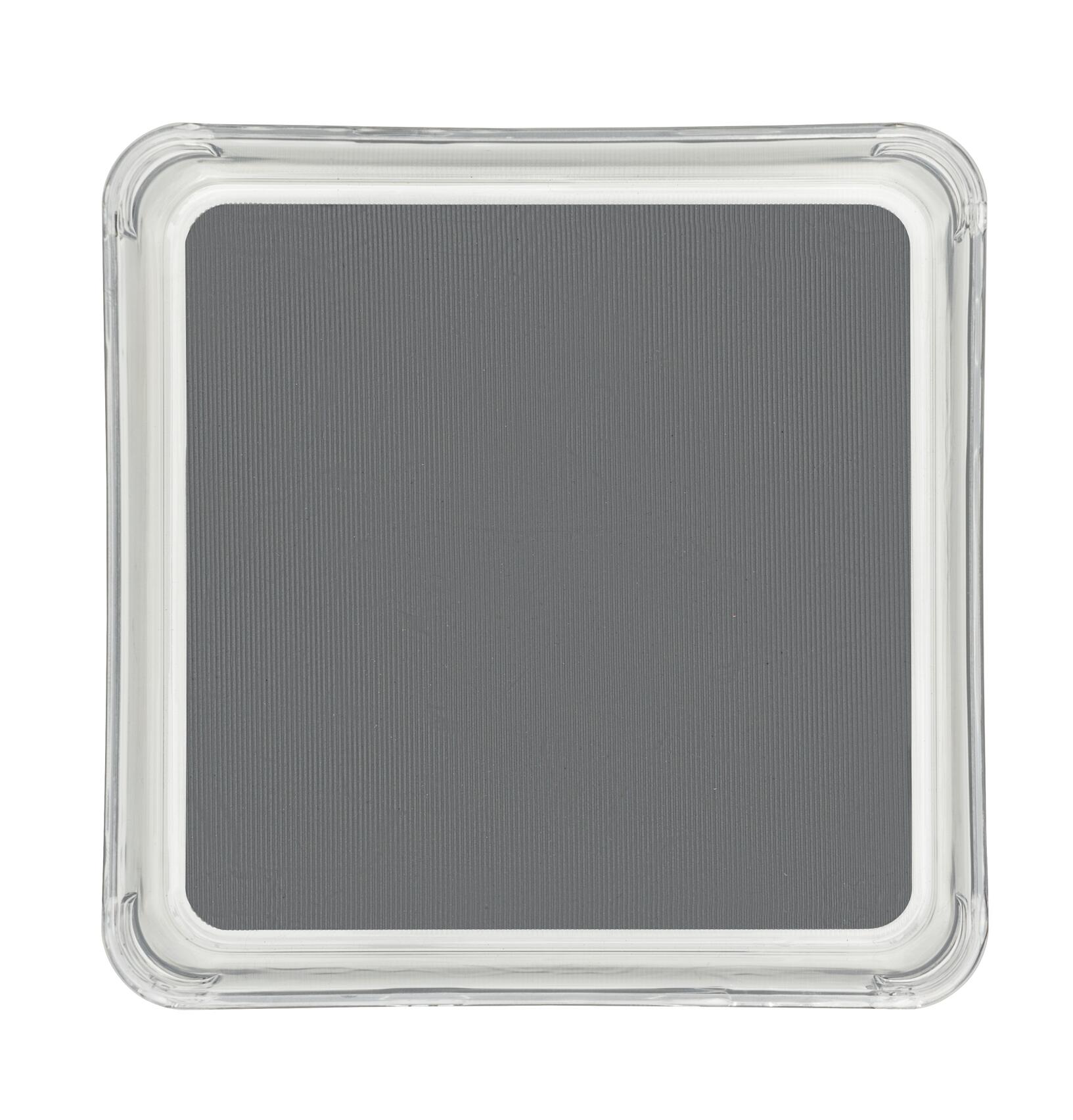 Organizador multiusos para gaveta em acrilico transparente 16x16x4,5 cm Wenko - 2