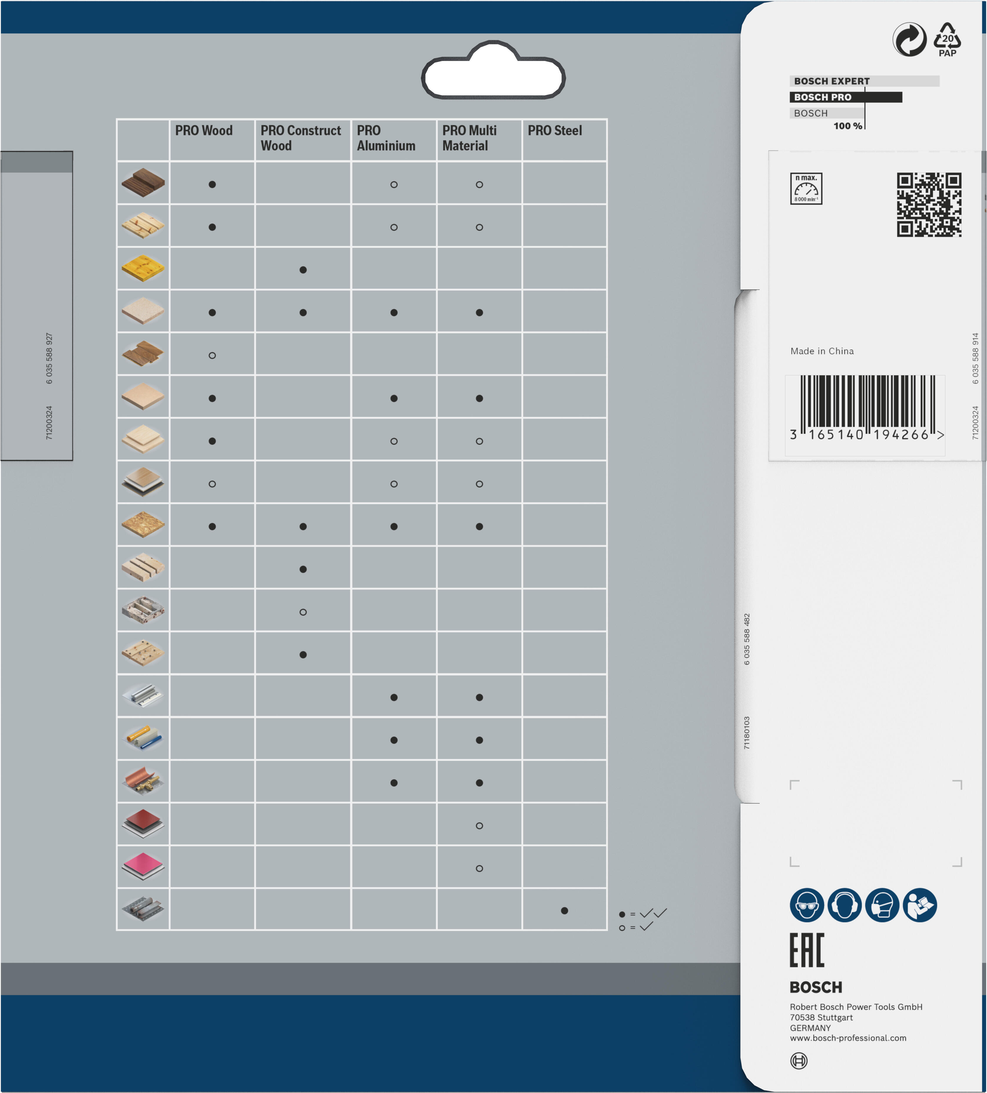 Lame scie circulaire bois construction - 2608640633 BOSCH - 2