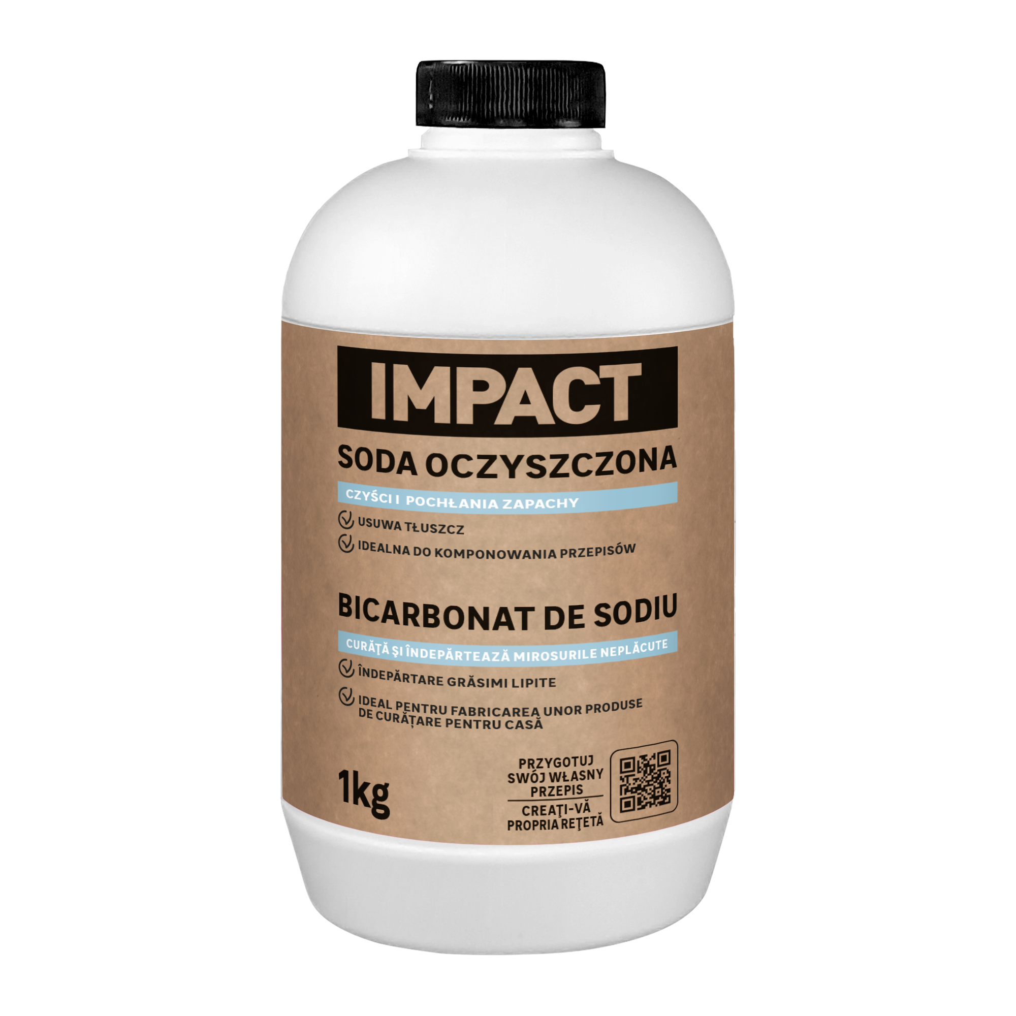 Soda oczyszczona 1 kg Impact