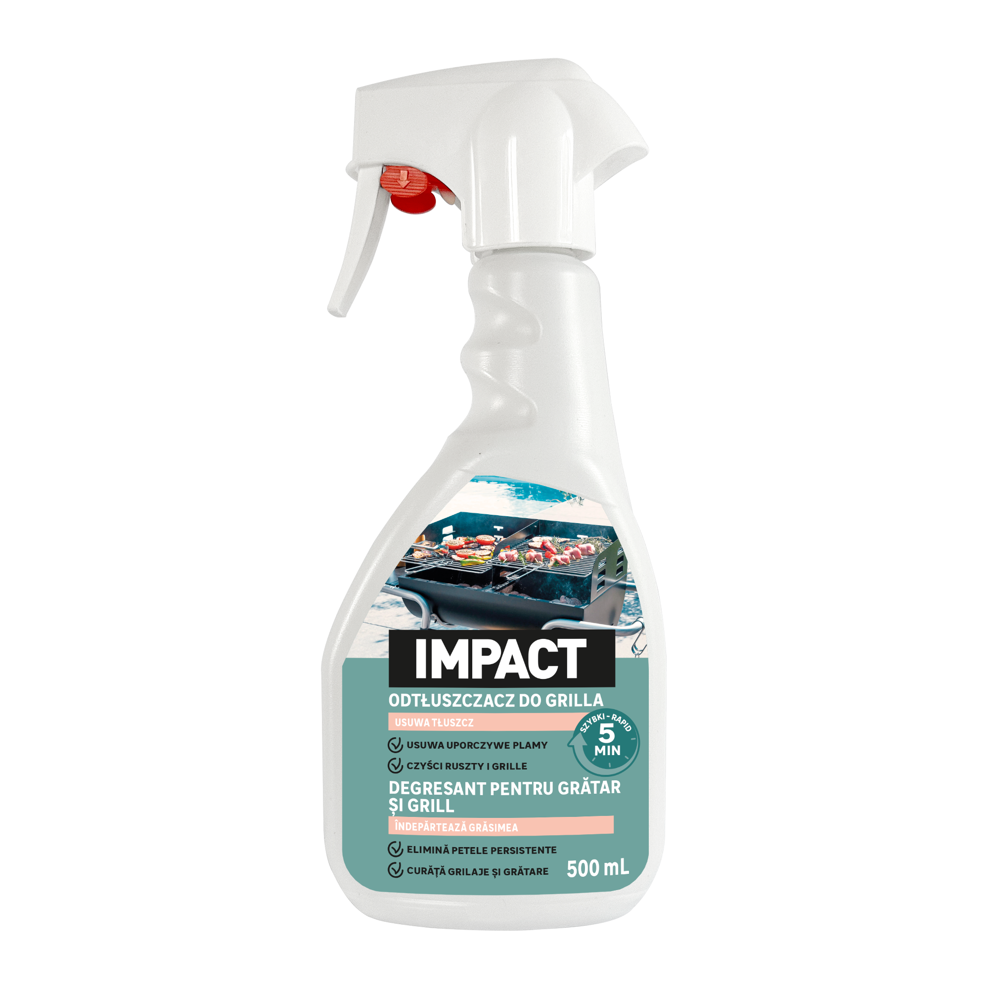 Środek do czyszczenia grilla 500 ml Impact