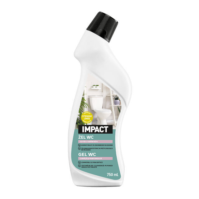 Żel do WC zapach cytrynowy 750 ml Impact