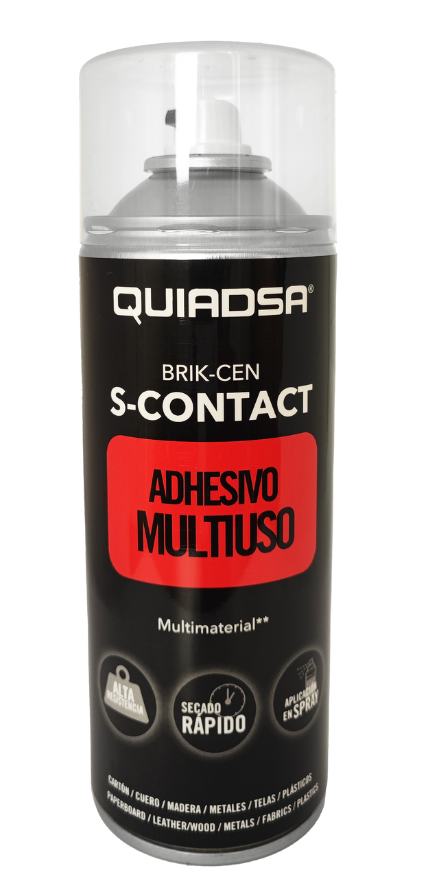 COLA DE CONTACTO S-CONTACT SPRAY QUIADSA 400ML