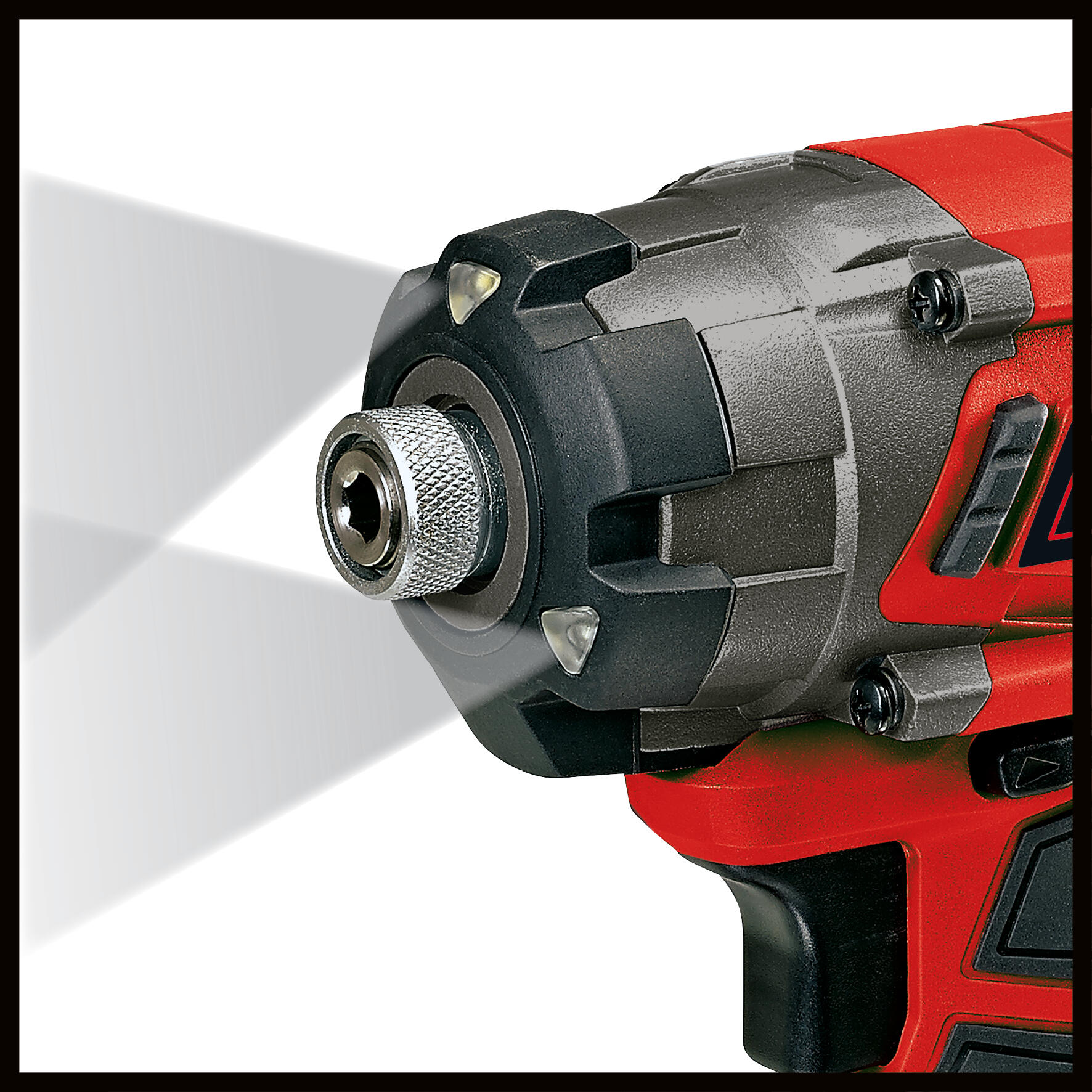 Atornillador de impacto a batería EINHELL 18V - Sin batería - 4