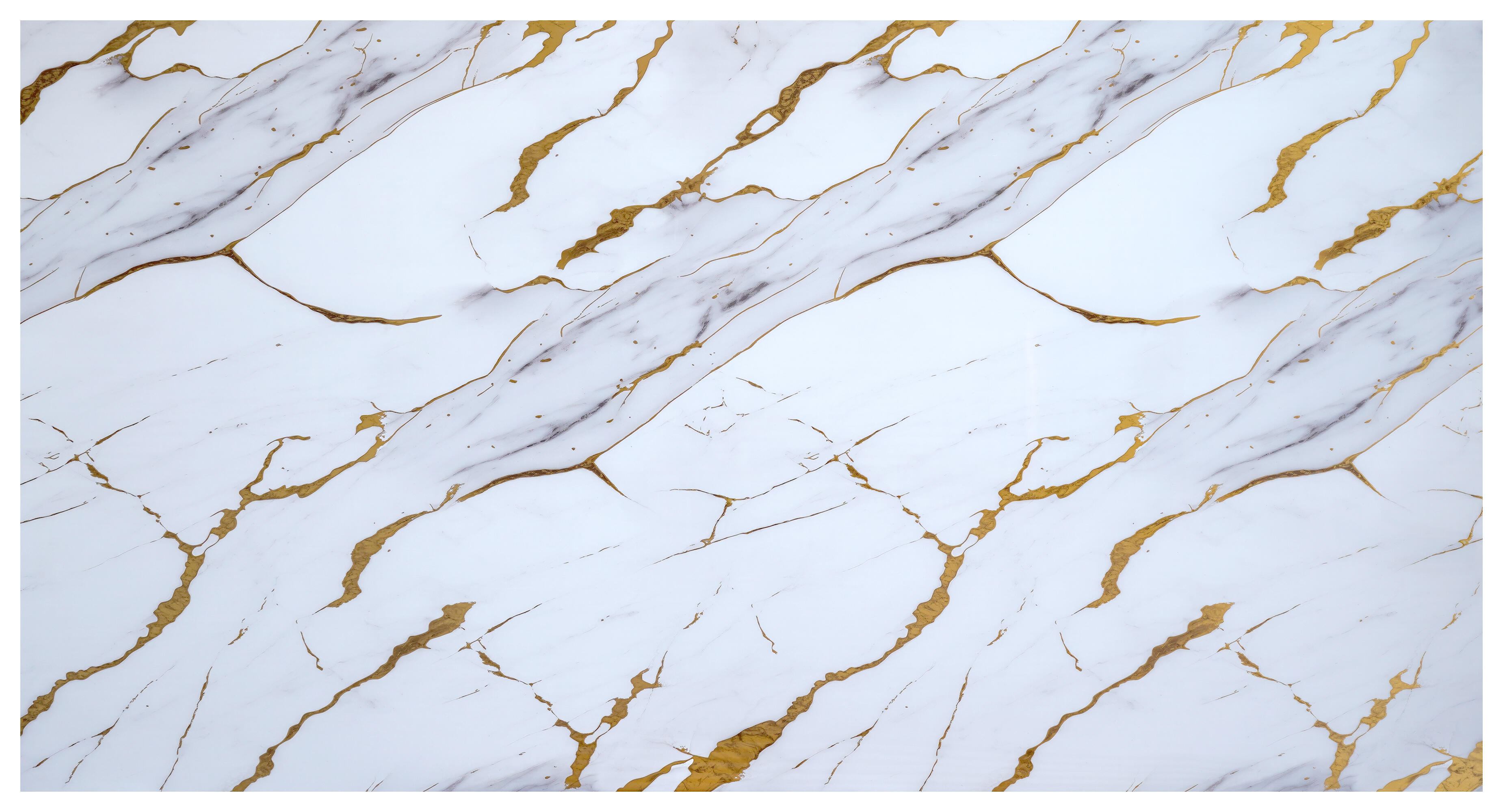 Panel decorativo ducha sdp blanco dorado 60x120 cm