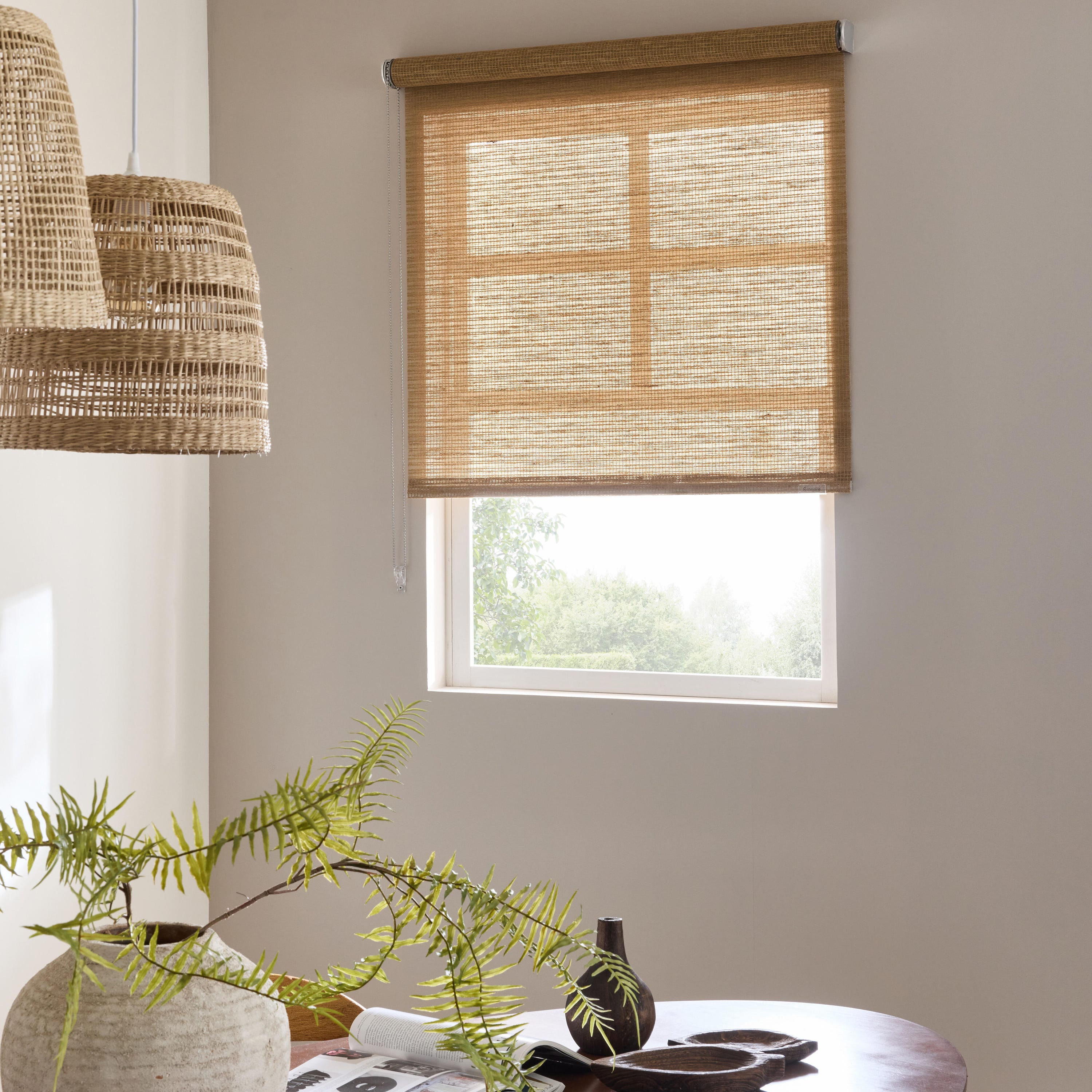 Estor Enrollable Transl cido Con Cadena Rimo Yute Liso Natural INSPIRE estor-enrollable-transl-cido-con-cadena-rimo-yute-liso-natural-inspire