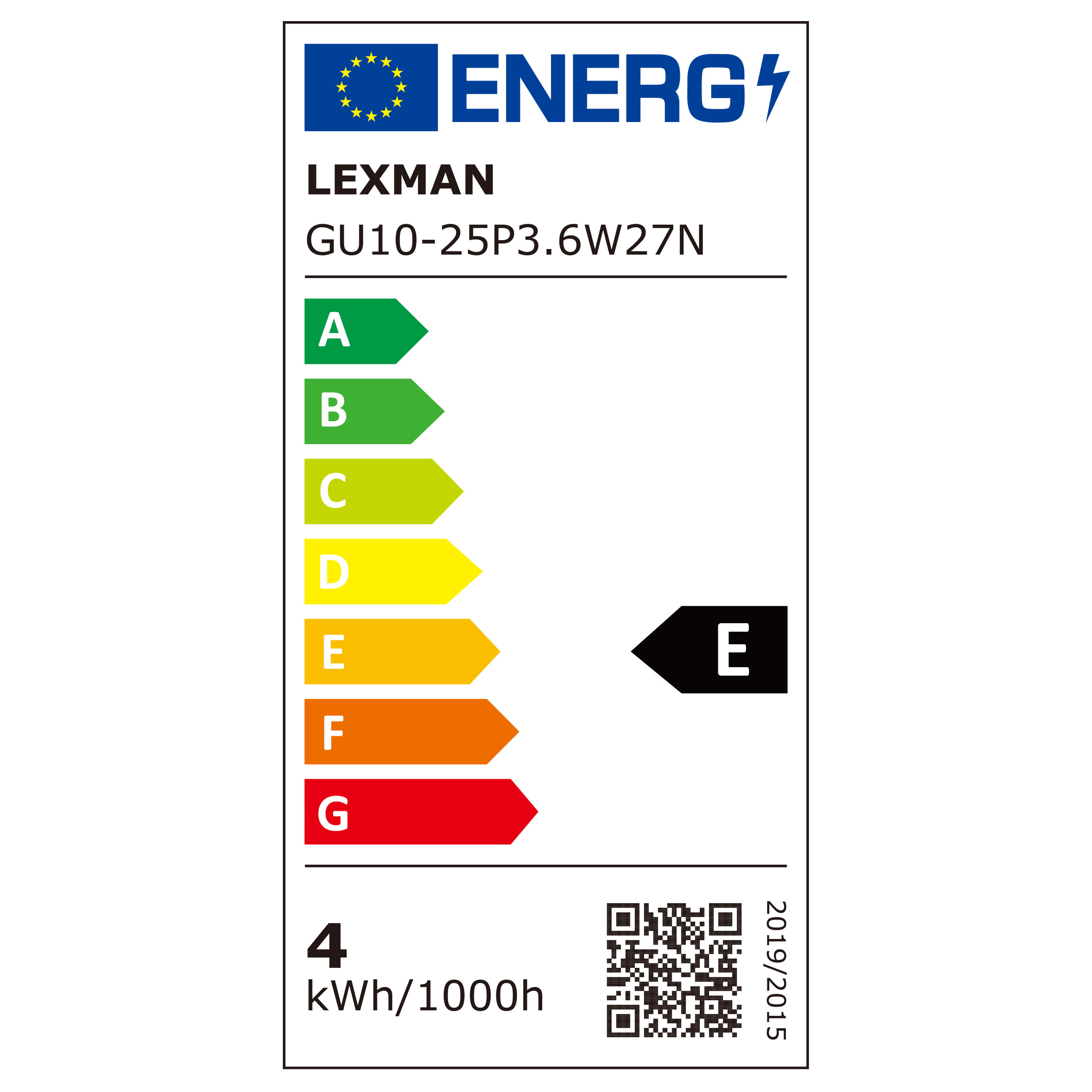 Lâmpada led decorativa GU10 340 lm 2700k CB Lexman - 11