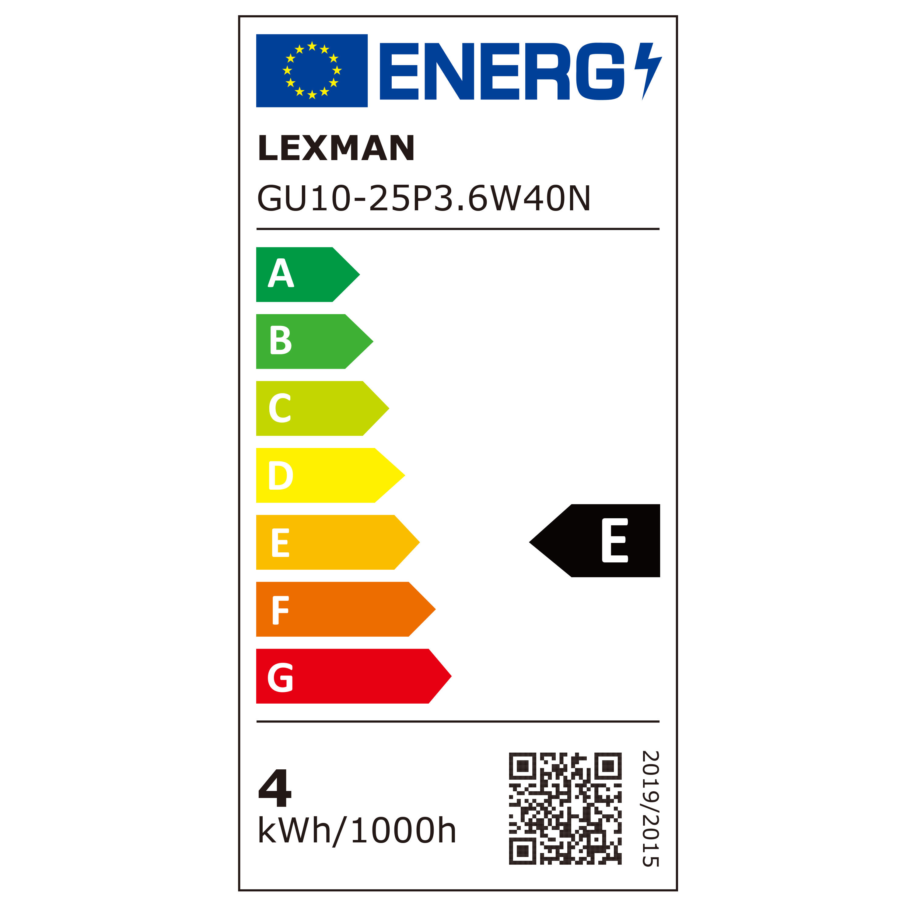 Żarówka LED GU10 3,6 W = 35 W 340 lm Neutralna biel Lexman - 13