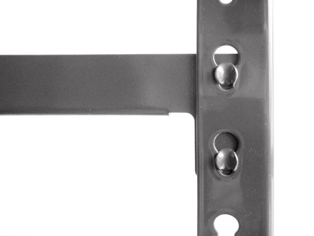 VIGA DE AÇO RANHURADA CINZA 40CM