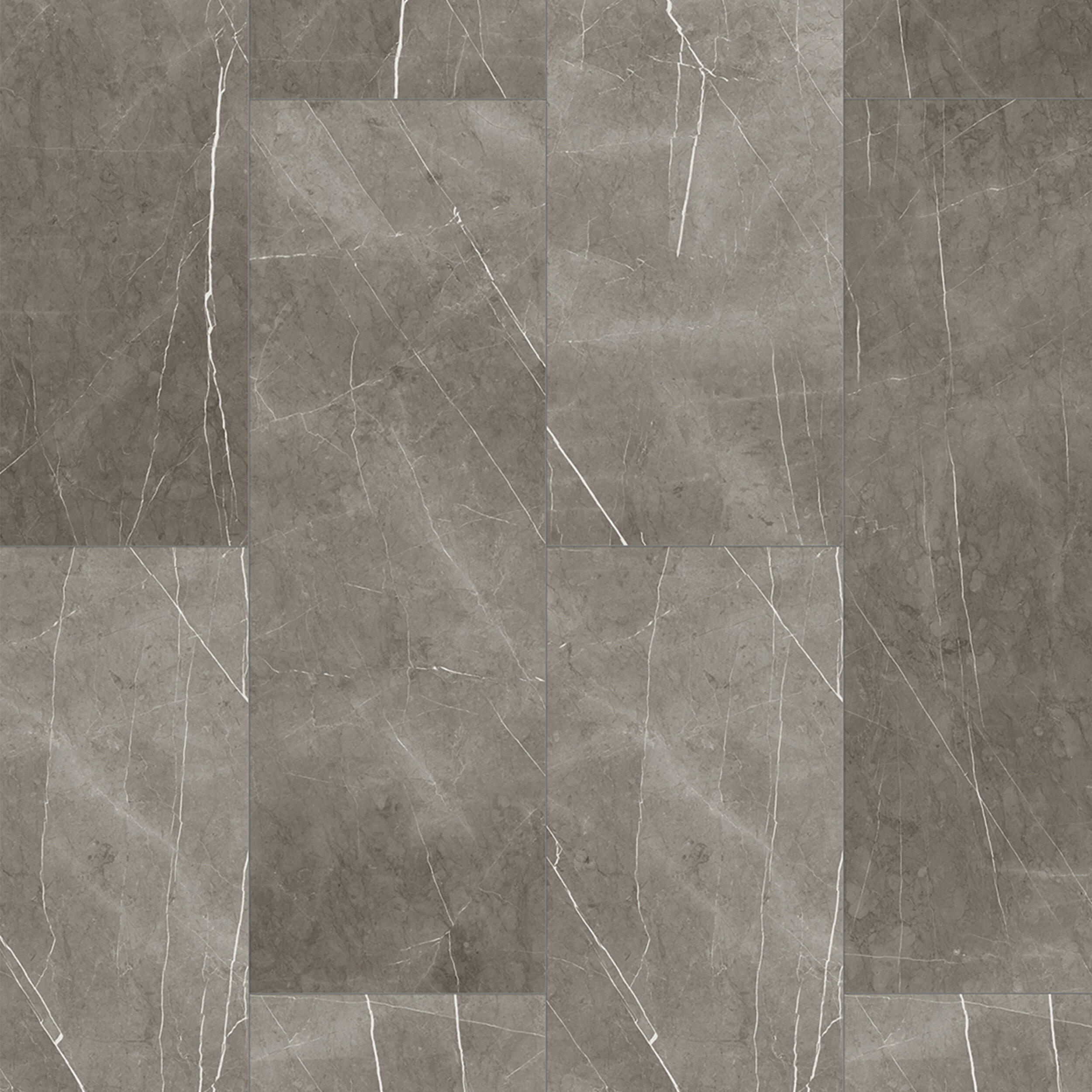 SPC da incollare per pavimento e rivestimento Magalan grigio Sp 3 mm CERAMIN 3.7 m² - 2