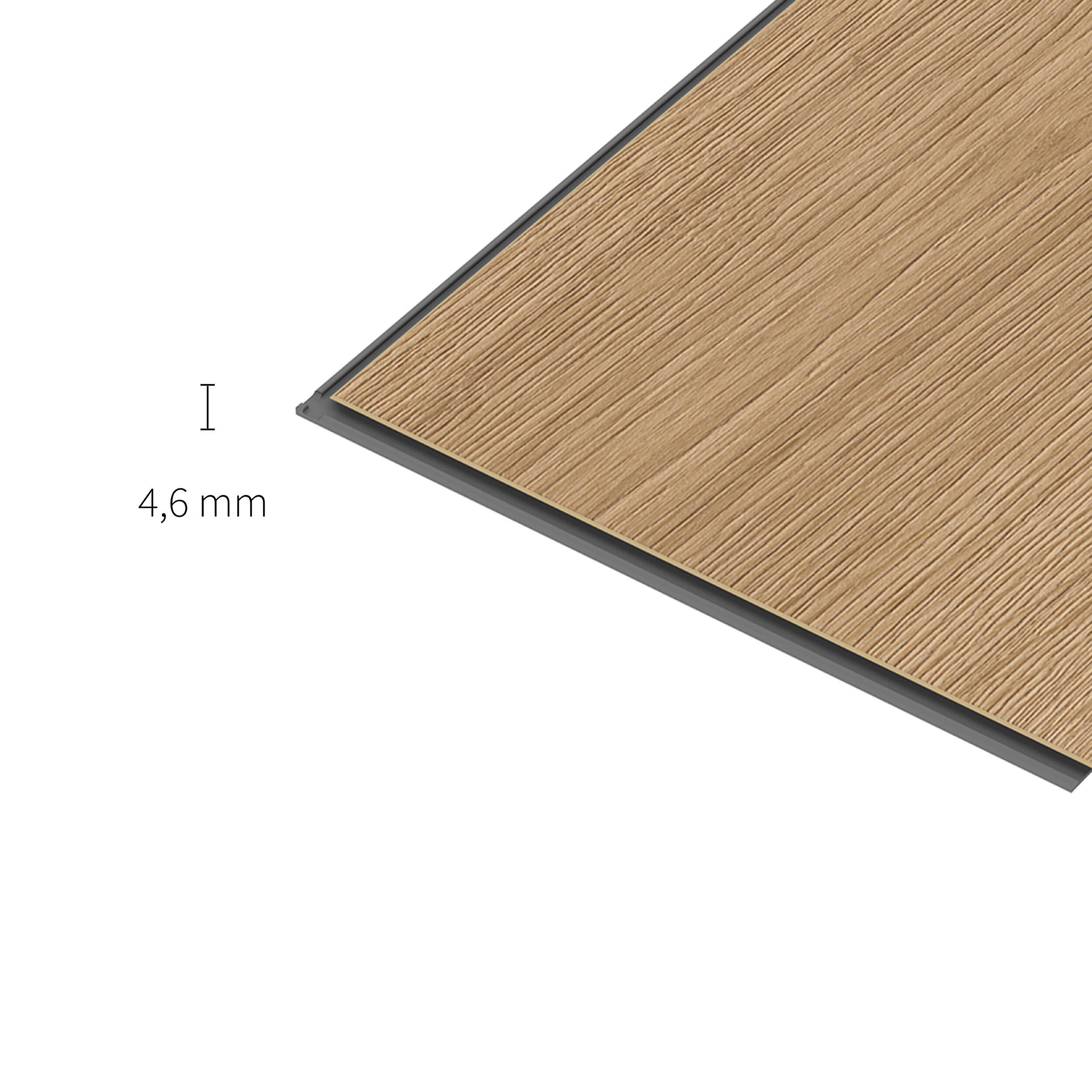 Pavimento SPC effetto legno beige Sp 4.6 mm con sottopavimento integrato ARTENS New Gilmour 2.455 m² - 13