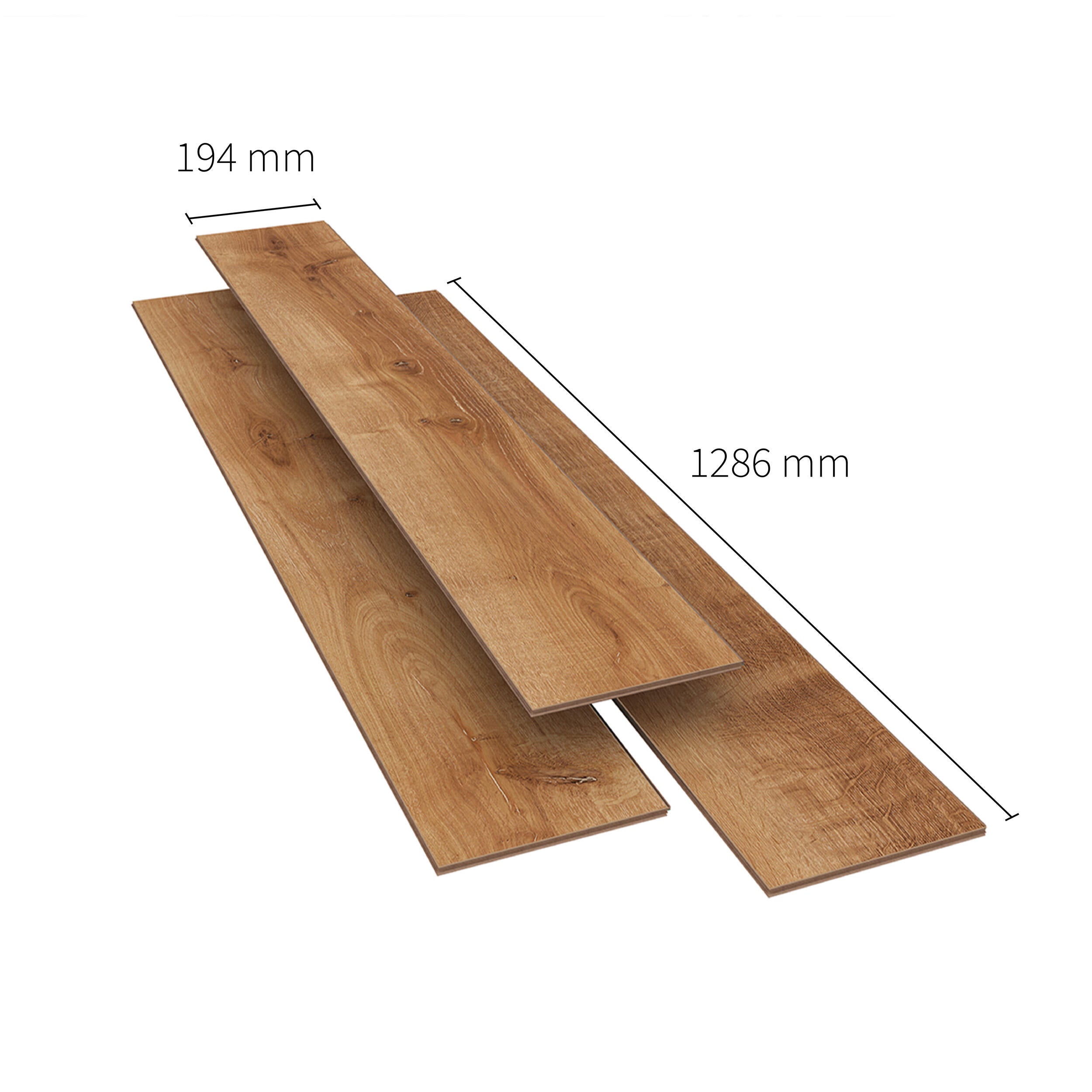 Pavimento laminato effetto legno larice chiaro, AC4 classe 32, sp. 8 mm, ARTENS Westport, 1.99 m² - 37