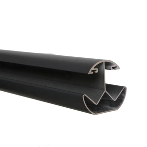 Poteau alu multiangle anthracite pour lames kyoto, palma et lame alu, H2400MM