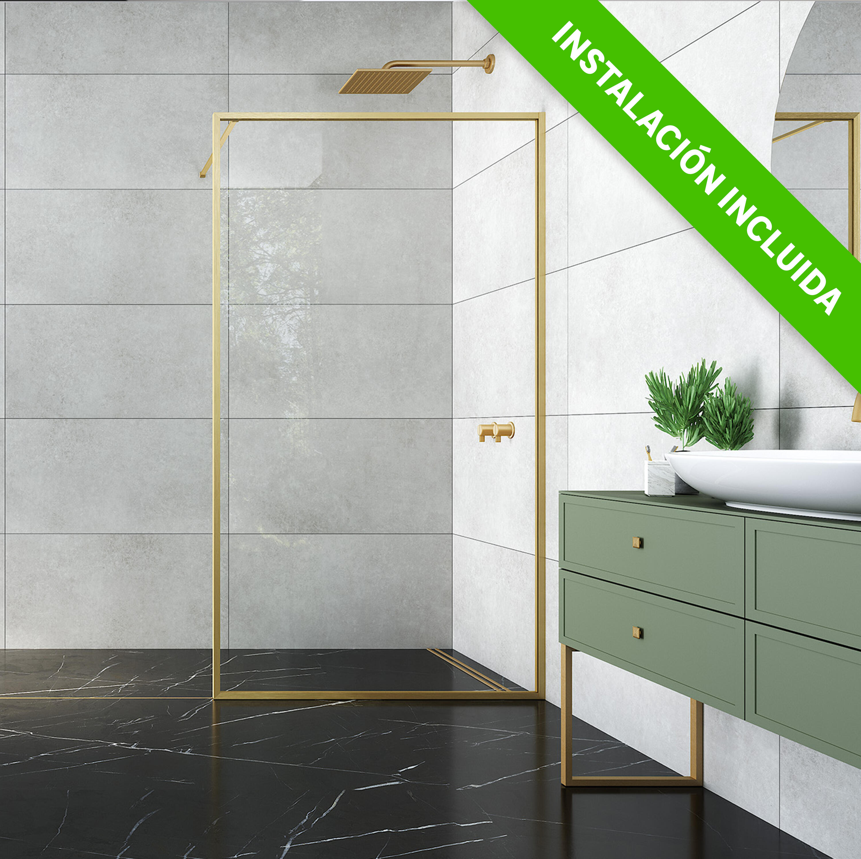mampara-de-ducha-fija-transparente-cool-i-perfil-dorado-100-101-x200