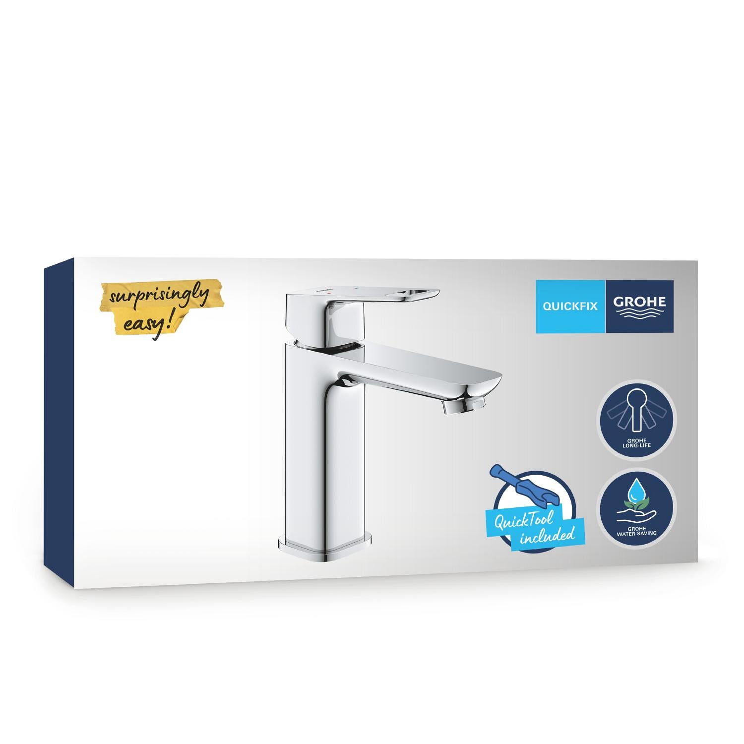 Mitigeur de lavabo chrome M, Clova Pulse, GROHE - 5