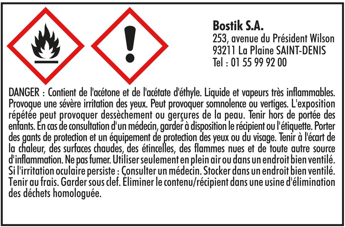 Colle d'assemblage liqui polyuréthane SADER Spécial plastique souple transp 12ml - 8