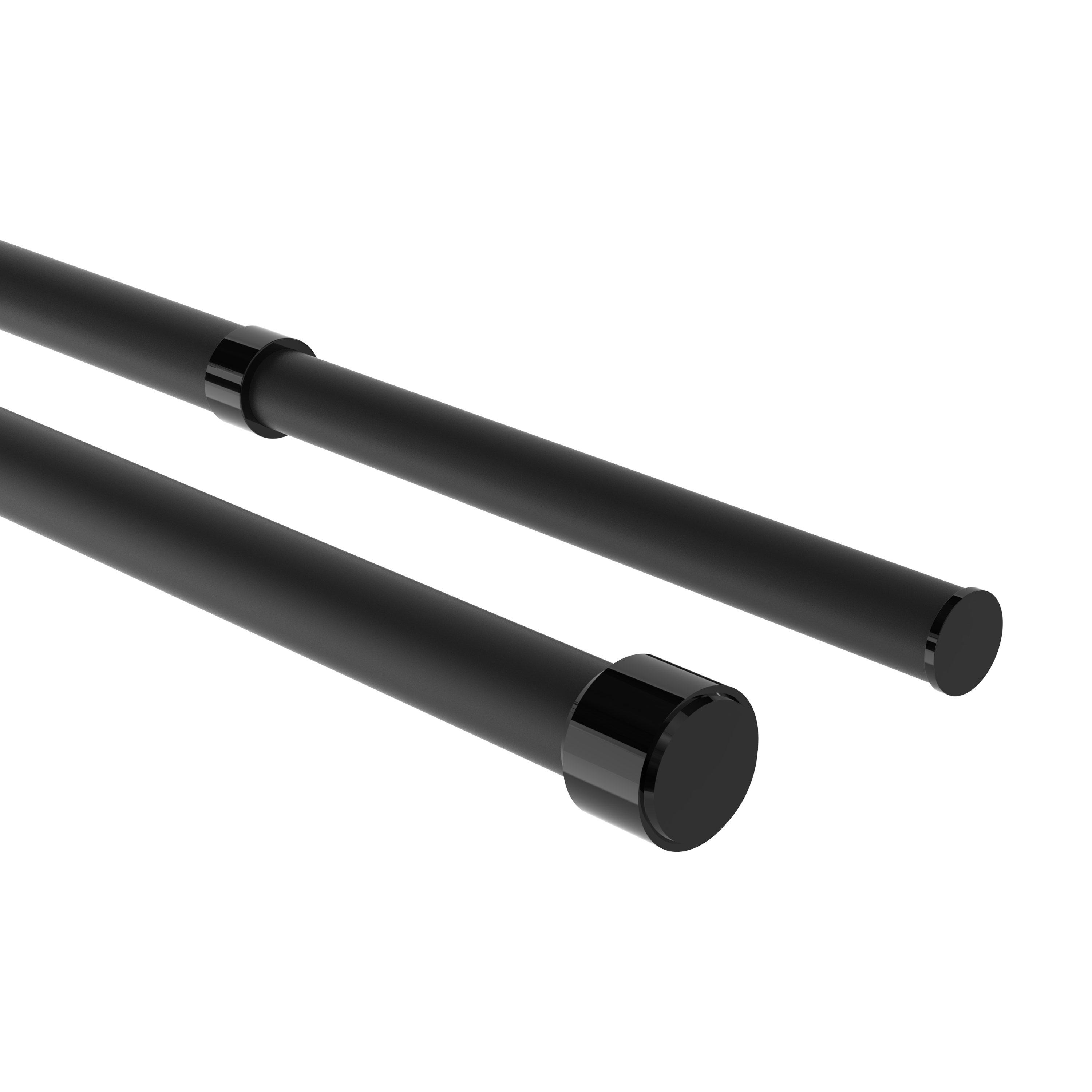 Cesto de duche telescópico 4 Níveis preto essential Sensea - 5