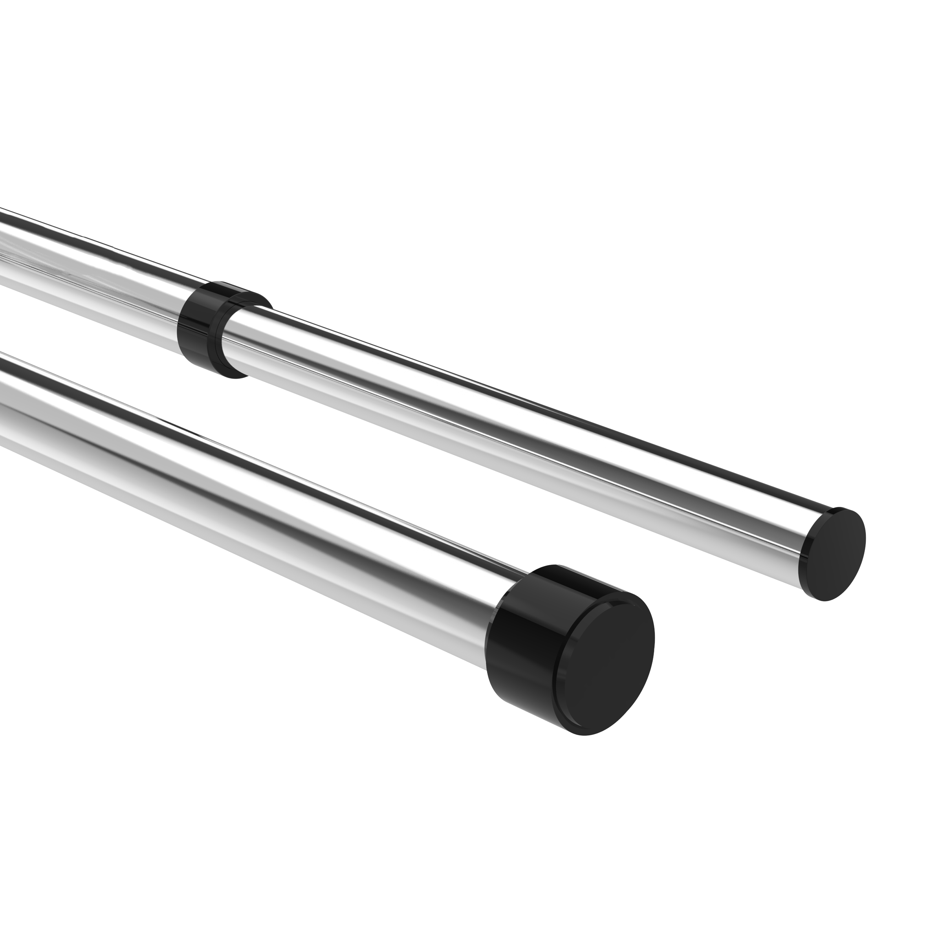 Cesto de duche telescópico 4 Níveis cromado essential Sensea - 9