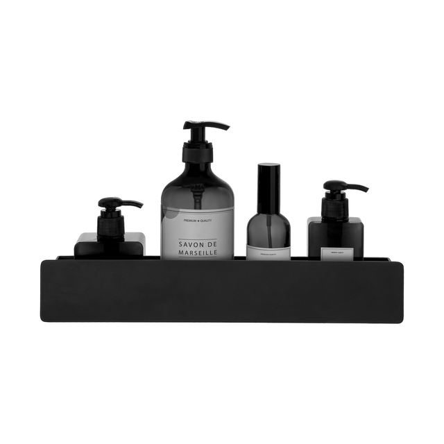 Prateleira de duche preto Neo Sensea