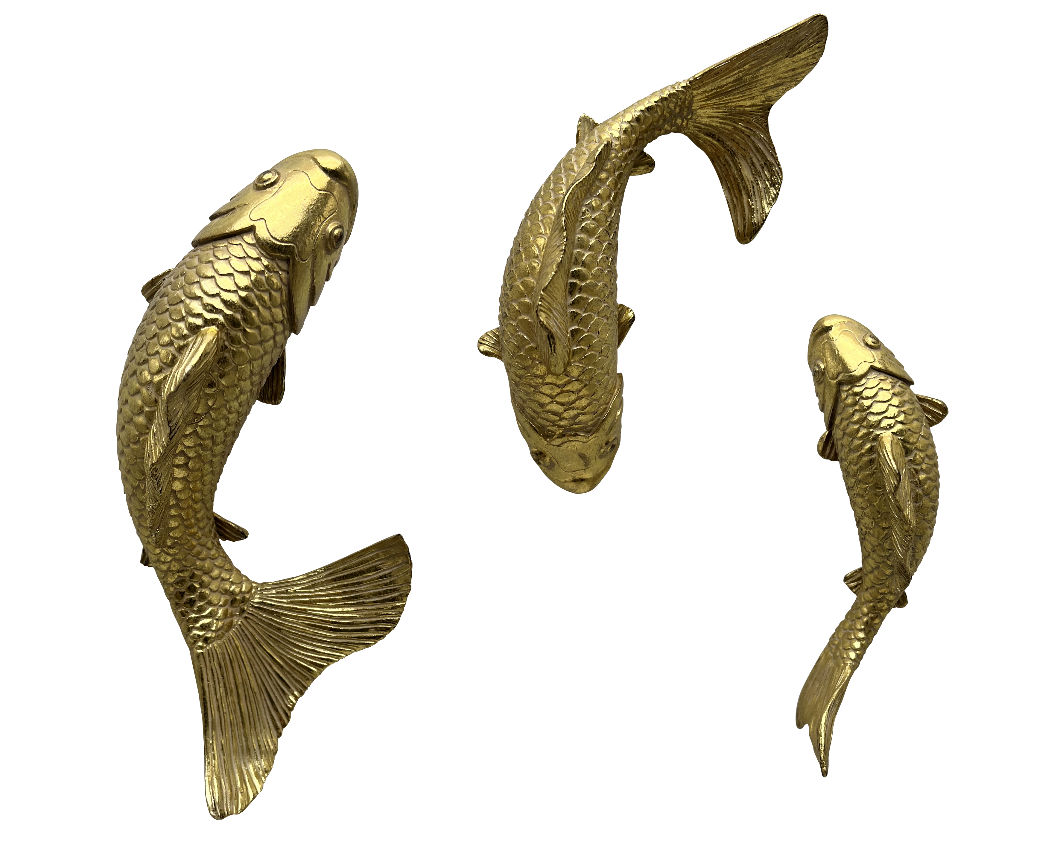 Objet décoratif sans cadre CARPES, doré EMDE l.24