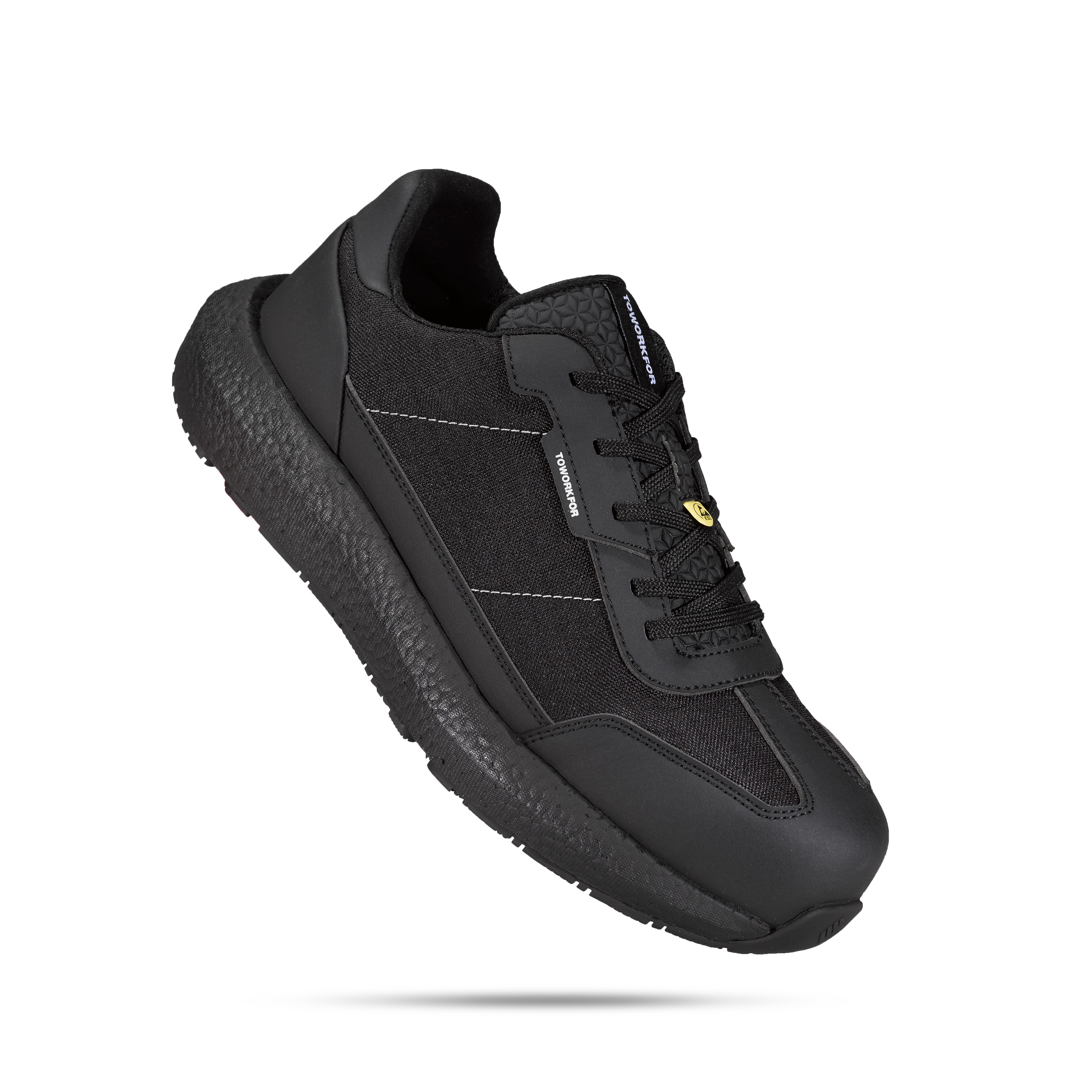 Sapato de segurança zero all black S3S T42 Toworkfor - 3