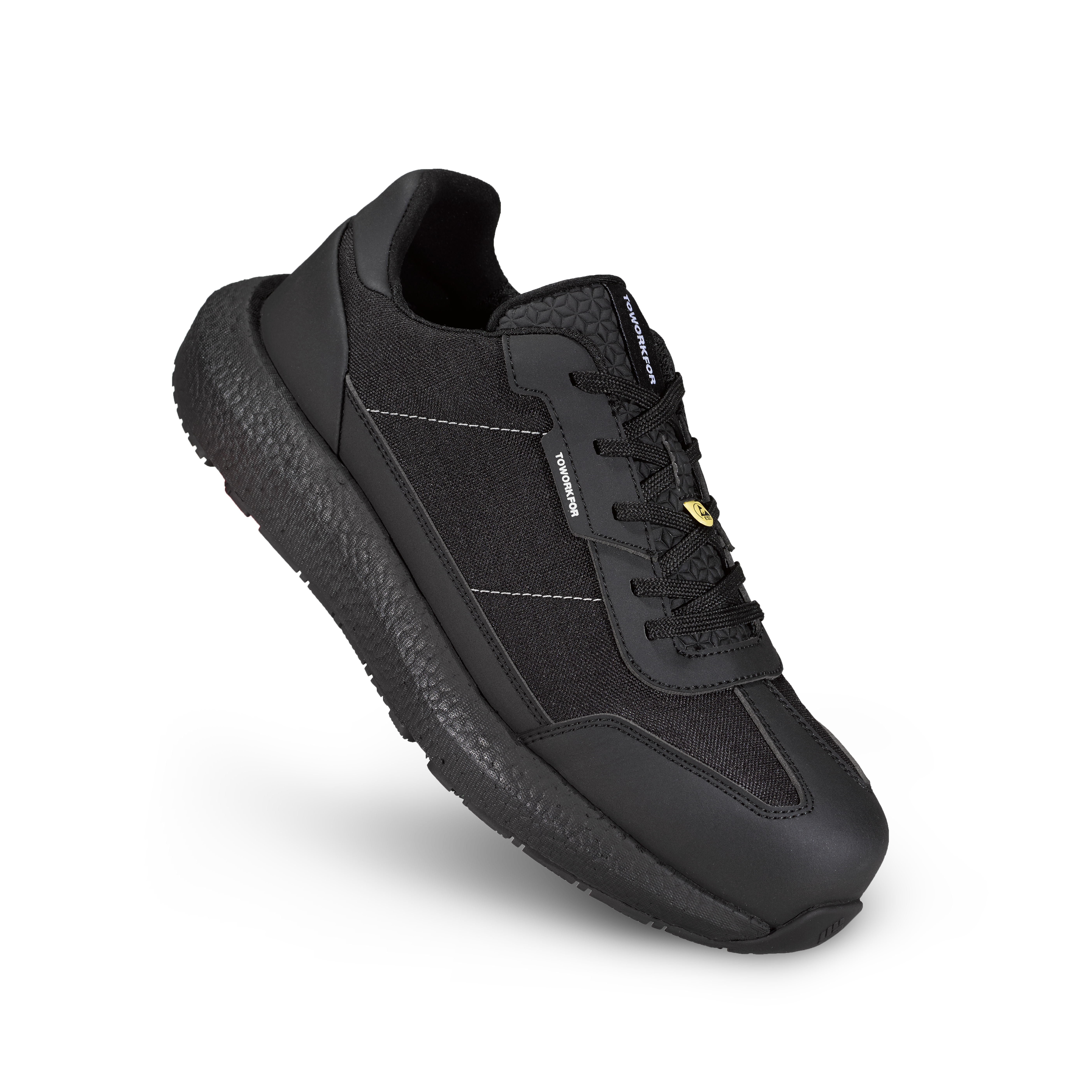 Sapato de segurança zero all black S3S T42 Toworkfor - 2