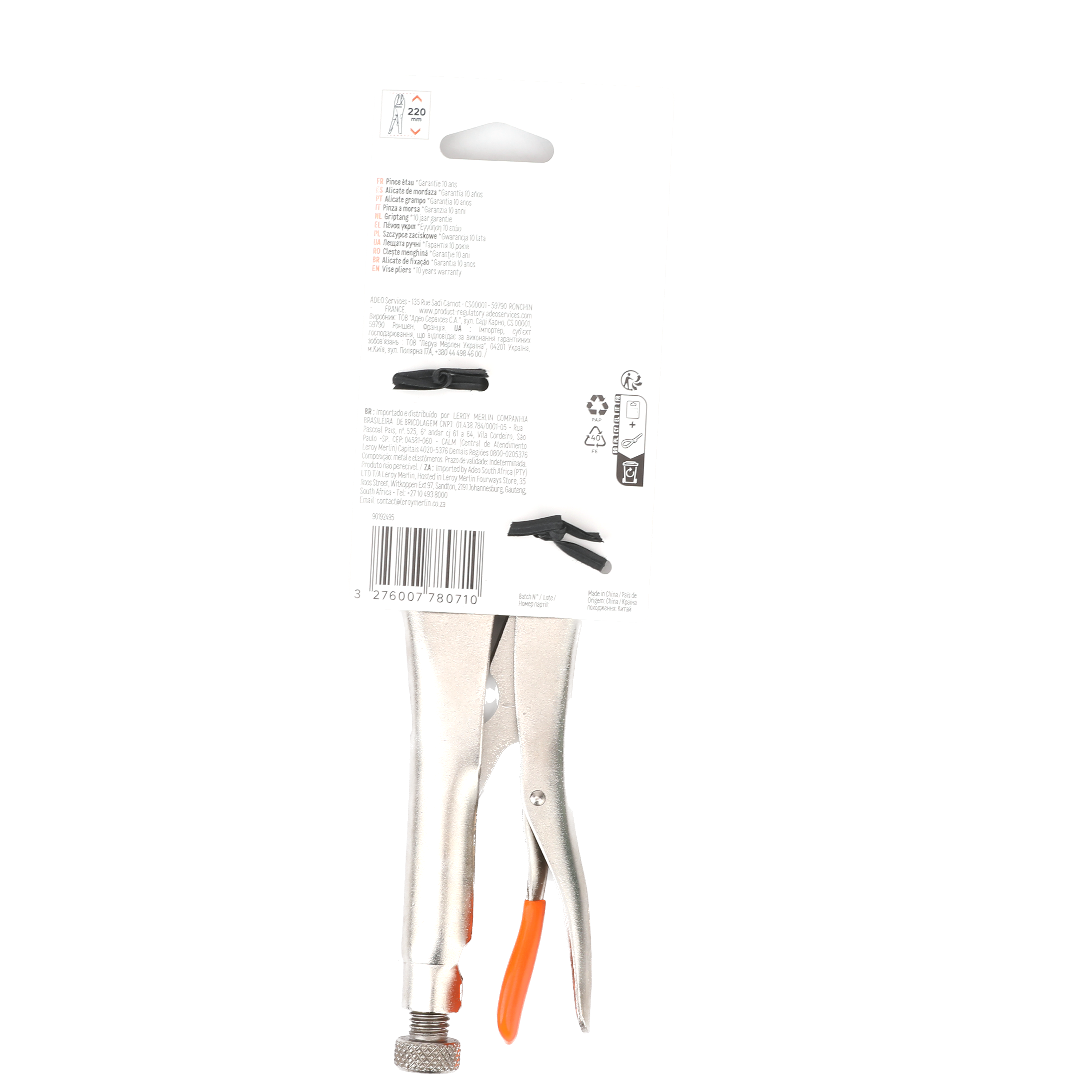 Alicate de anilha freio 220 mm Dexter - 4