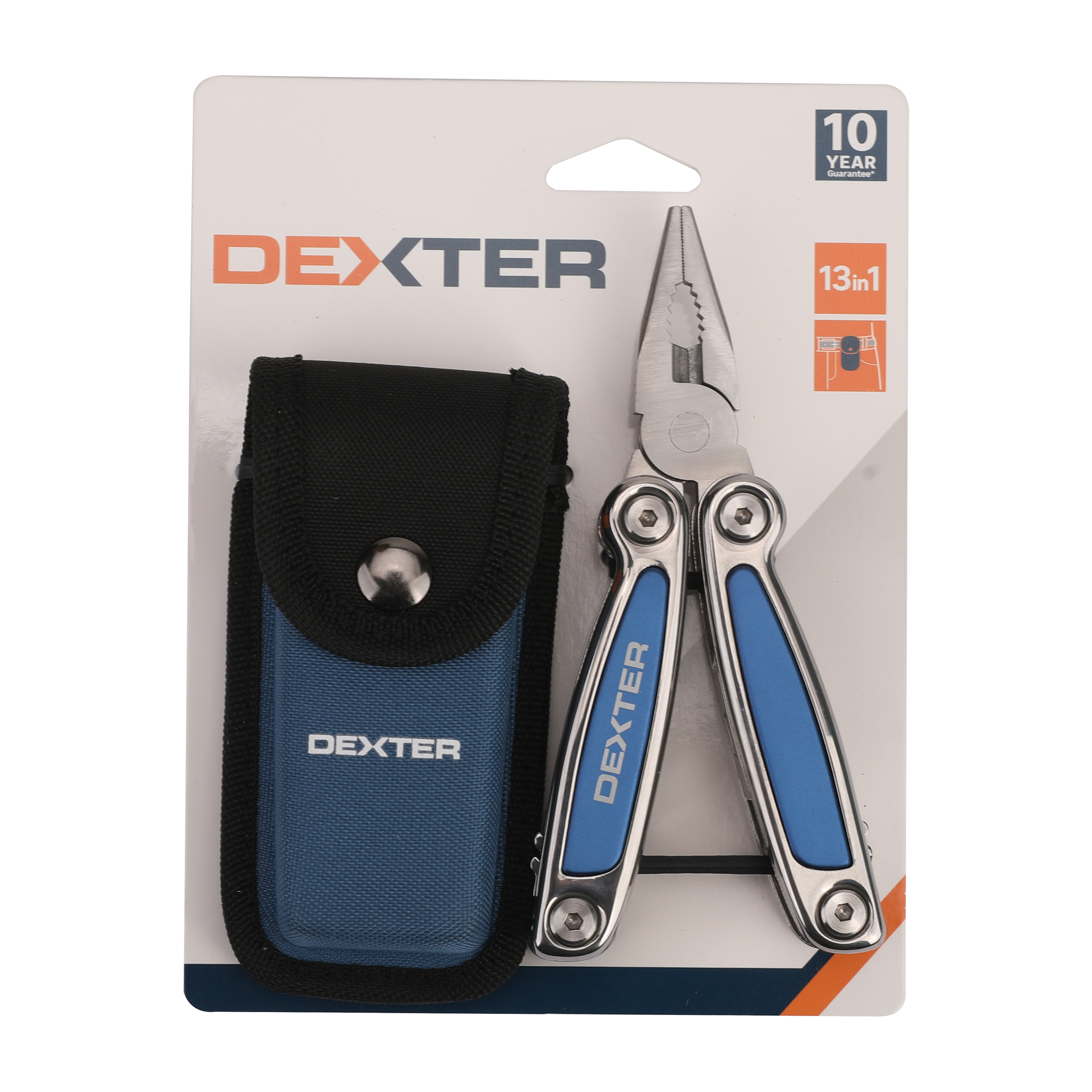 Szczypce uniwersalne multi narzędzie 13 W 1 Dexter - Leroy Merlin