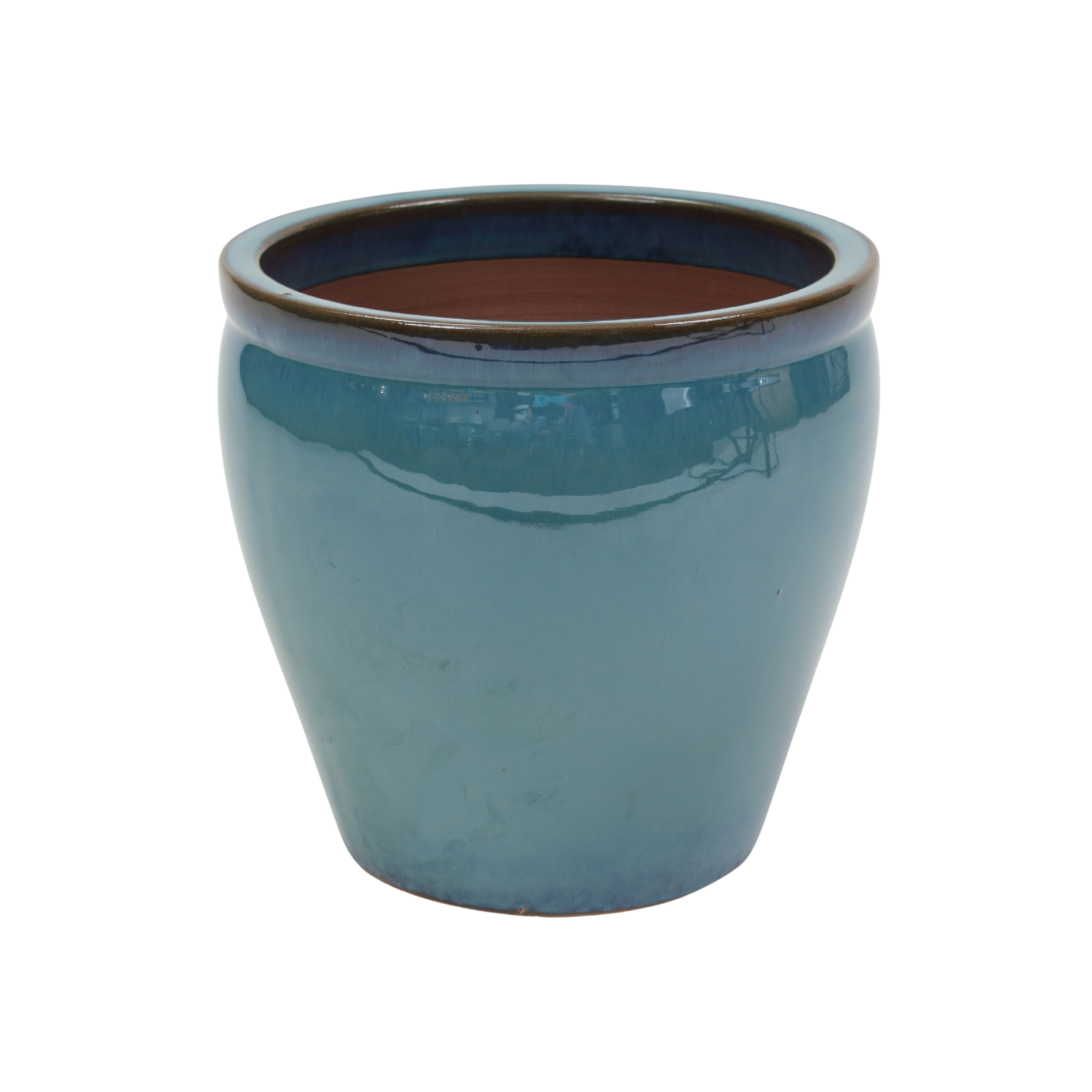 Donica szkliwiona śr. 20 cm mrozoodporna morska Cermax