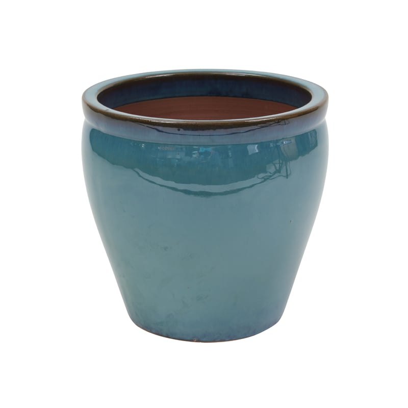 Donica szkliwiona śr. 20 cm mrozoodporna morska Cermax