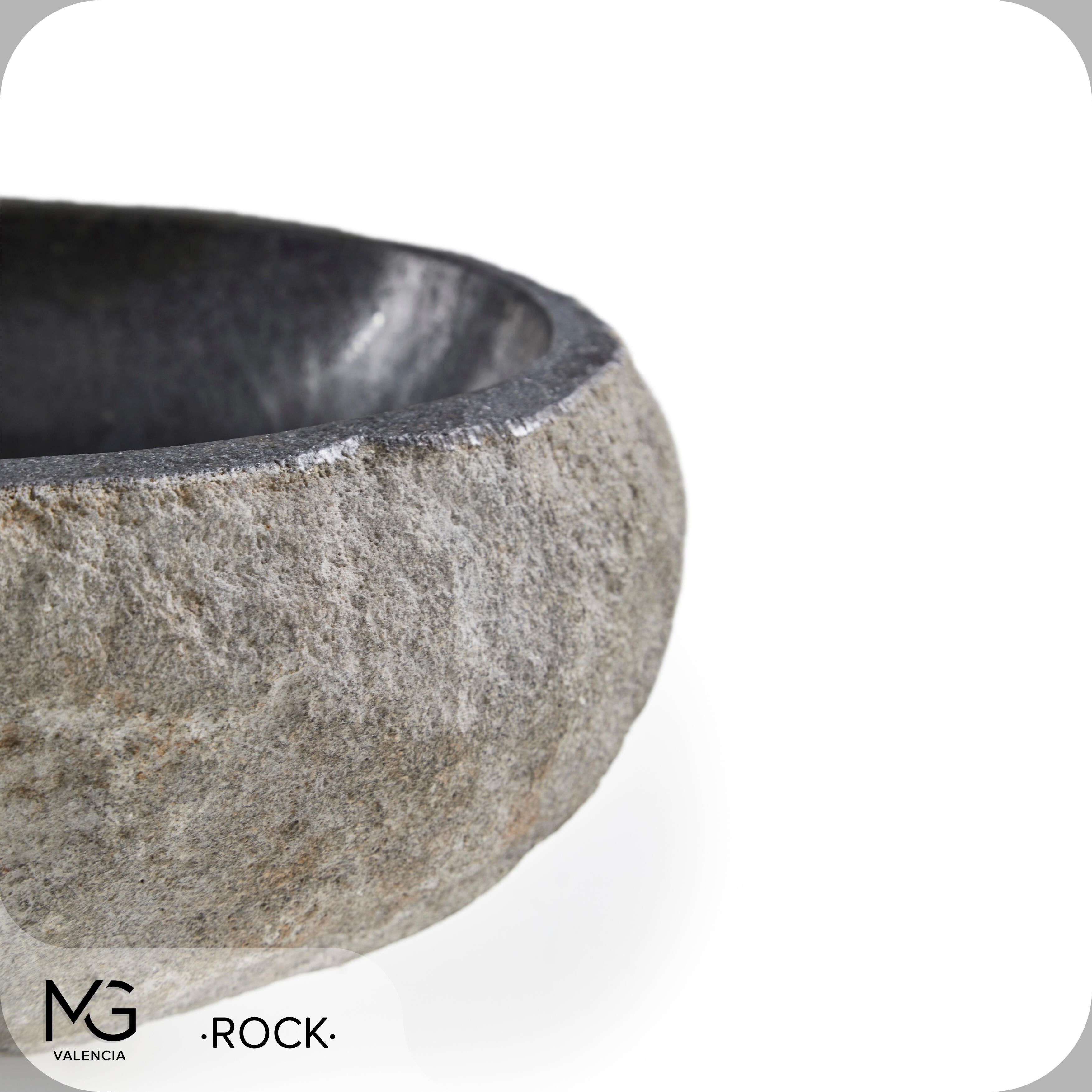 Lavatório de pousar 40x45 cm pedra Rock - 26