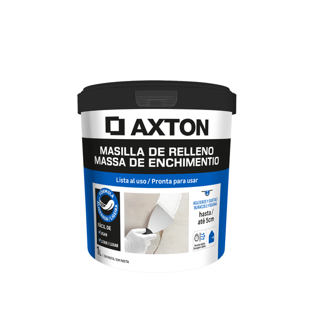 Pasta relleno aligerado AXTON 1L