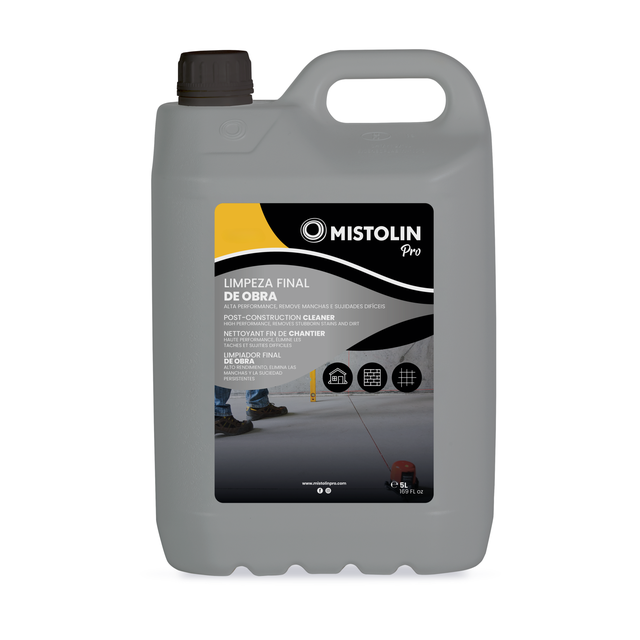 LIMPEZA FINAL DE OBRA PRO MISTOLIN 5L