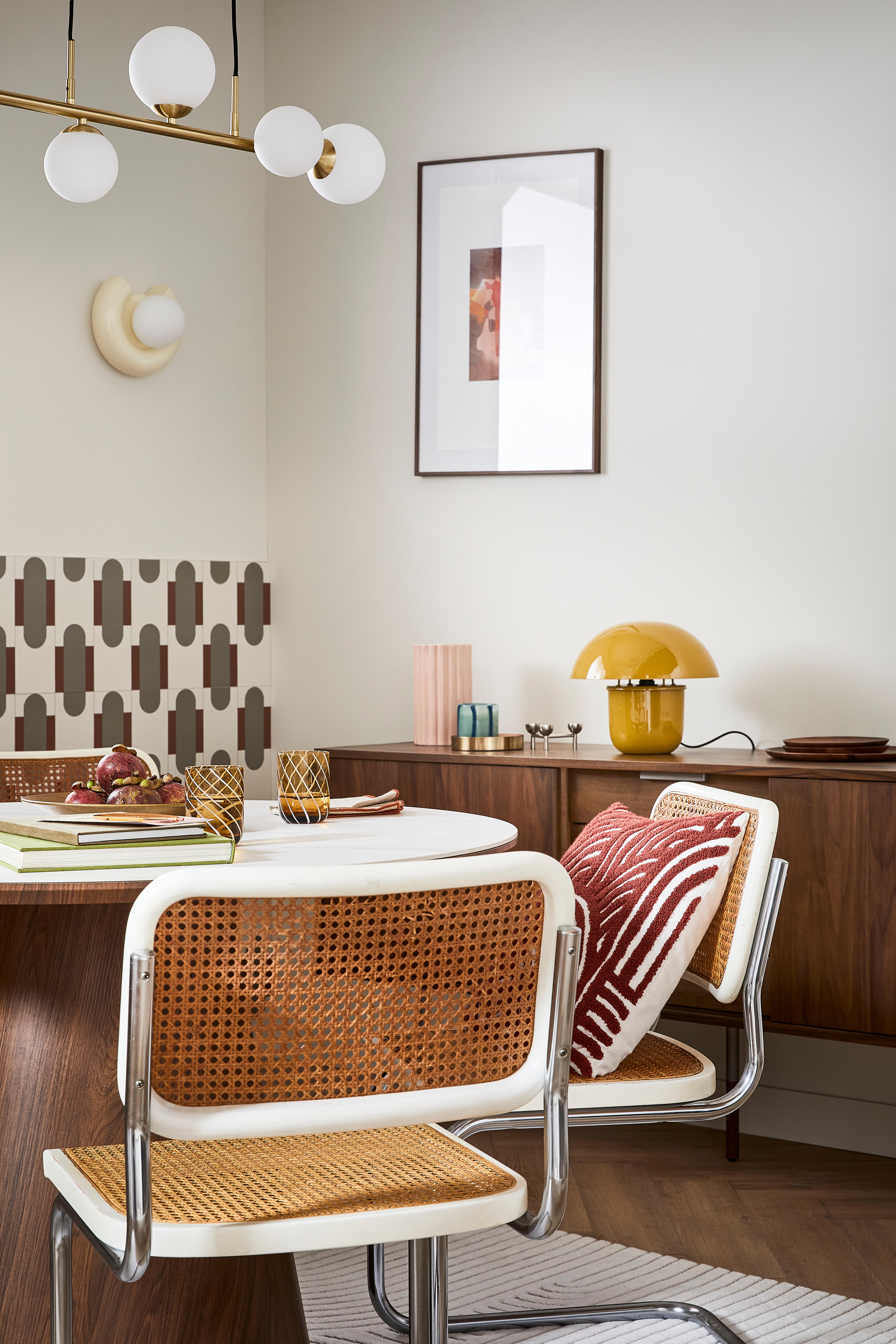 Applique Pop, céramique vanille, Diam 24cm, G9 - 4