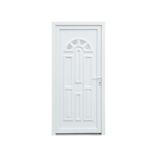 PORTA ENTRADA PVC 2 ALMOFADAS BRANCA 200X89CM DIREITA