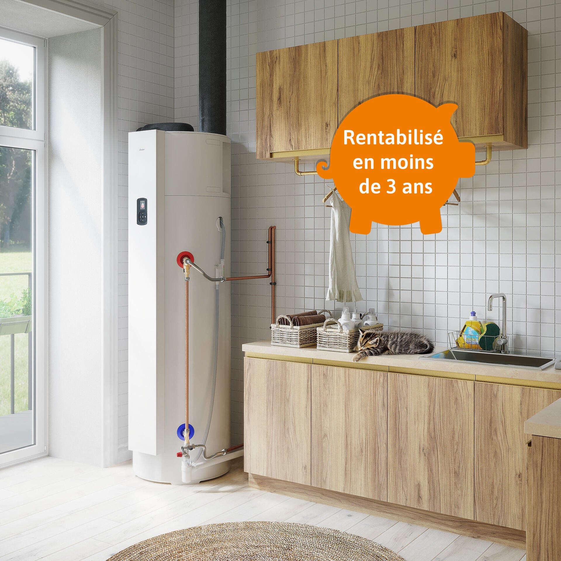 Chauffeeau thermodynamique SAUTER Saturnia 270 l Leroy Merlin — free download