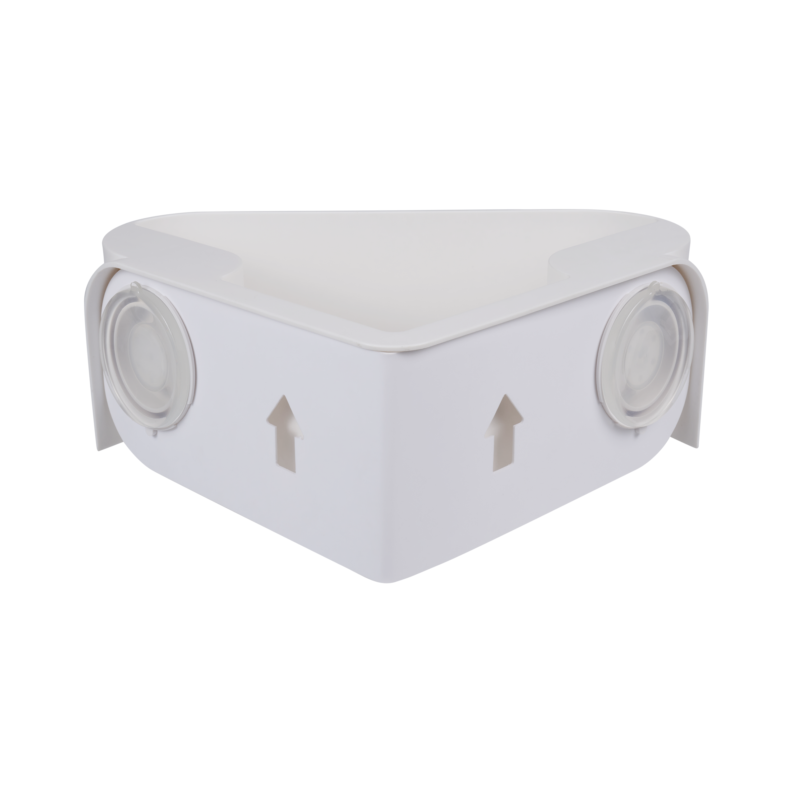 Koszyk łazienkowy narożny pod prysznic Easy biały mat Sensea - 5